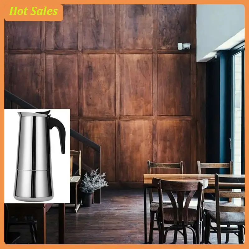 AA05 Steel Coffee Pot Italian Moka Pot Espresso Coffee Maker Pot Cafe Percolator Tools For Latte Maker Stovetop Coffee
AA05 Steel Coffee Pot Italian Moka Pot Espresso Coffee Maker Pot Cafe Percolator Tools For Latte Maker Stovetop Coffee