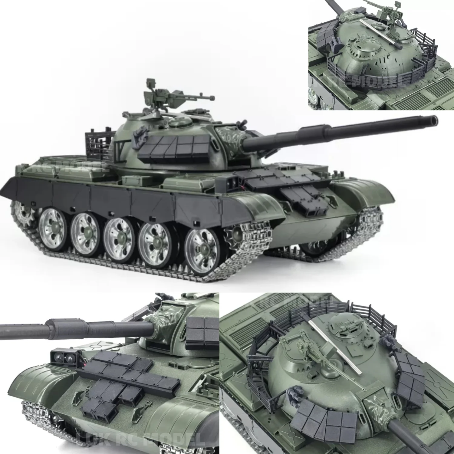 1/16 Armor Set for RC Tank Type 59 Upgraded 59D Huben 55A Unpainted Black Military Plastic Parts DIY Simulation Military Toy
1/16 Armor Set for RC Tank Type 59 Upgraded 59D Huben 55A Unpainted Black Military Plastic Parts DIY Simulation Military Toy