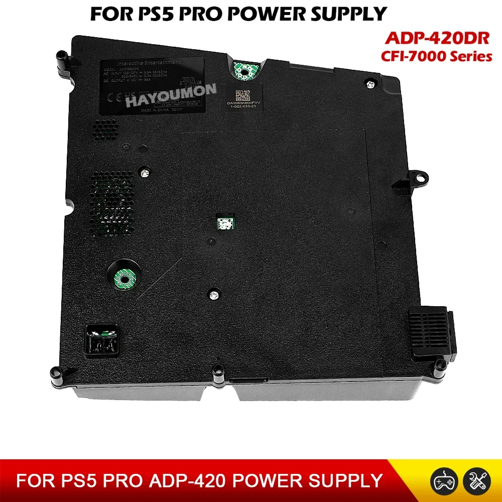 NEW Replacement Inner Power Supply For PS5 PRO Game Console ADP-420DR Power Source Adapter Brick 70XX CFI-7000 CFI-7021 Dropship
NEW Replacement Inner Power Supply For PS5 PRO Game Console ADP-420DR Power Source Adapter Brick 70XX CFI-7000 CFI-7021 Dropship