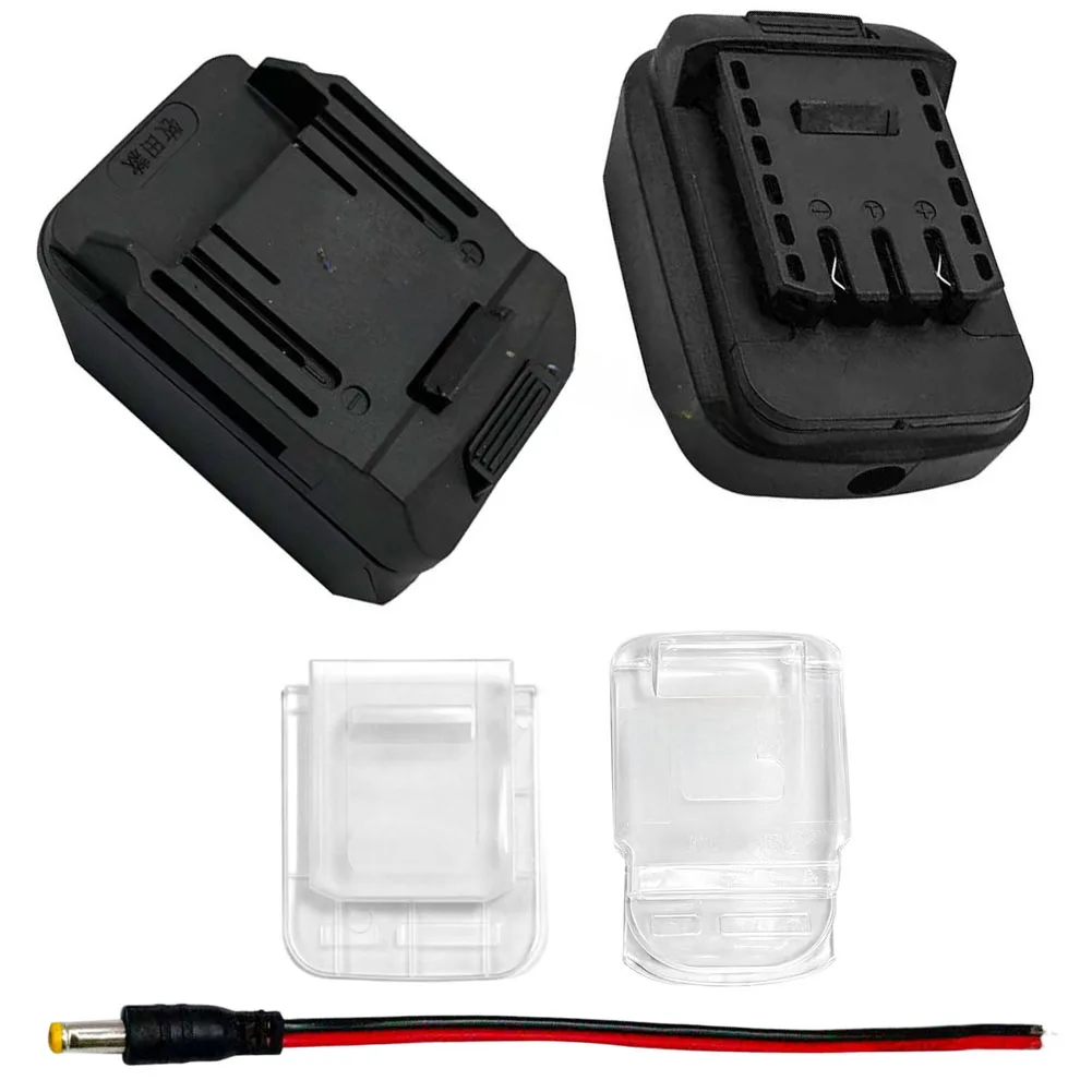 21V Battery Converter Adapter With DC Connector Dust Cover Kit For BL1830 Li-ion Battery Electric Power Tool Accessories
21V Battery Converter Adapter With DC Connector Dust Cover Kit For BL1830 Li-ion Battery Electric Power Tool Accessories