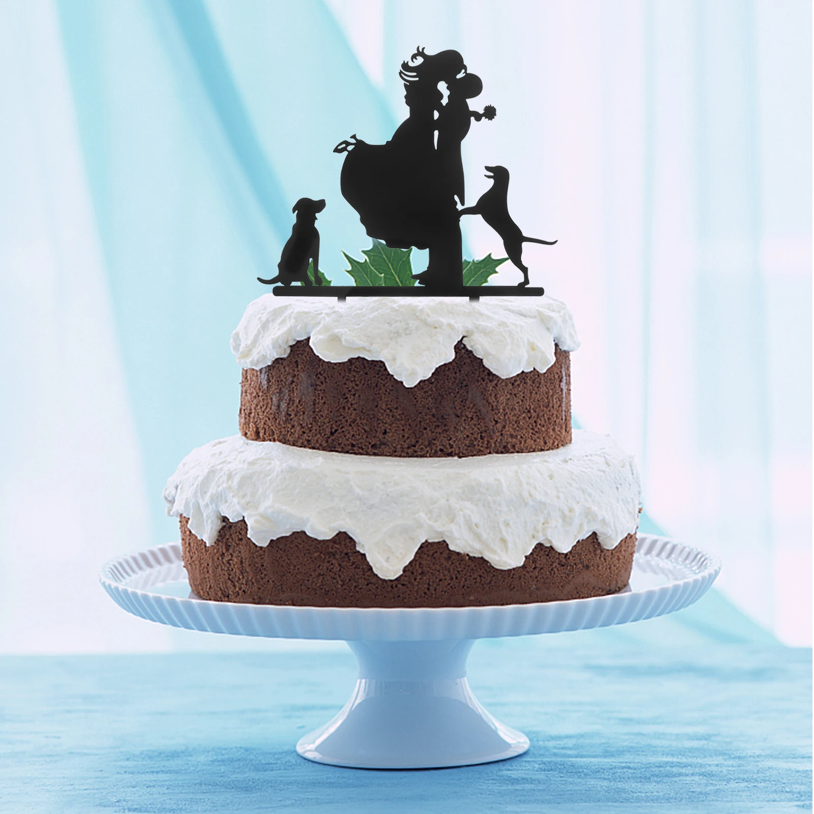 Acrylic Cake 15 7x15cm Black Wedding Cake Topper Dog Shape Wedding Anniversary Birthday Decorations Party Banquets
Acrylic Cake 15 7x15cm Black Wedding Cake Topper Dog Shape Wedding Anniversary Birthday Decorations Party Banquets