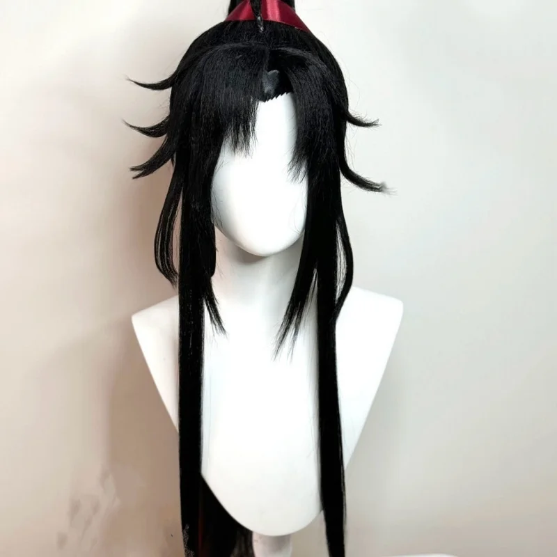 New Space Demonic PatriarchcosWei Wuxian Wei Ying Full Wig High Ponytail Red Ribbon Ancient Style Youthcos
New Space Demonic PatriarchcosWei Wuxian Wei Ying Full Wig High Ponytail Red Ribbon Ancient Style Youthcos