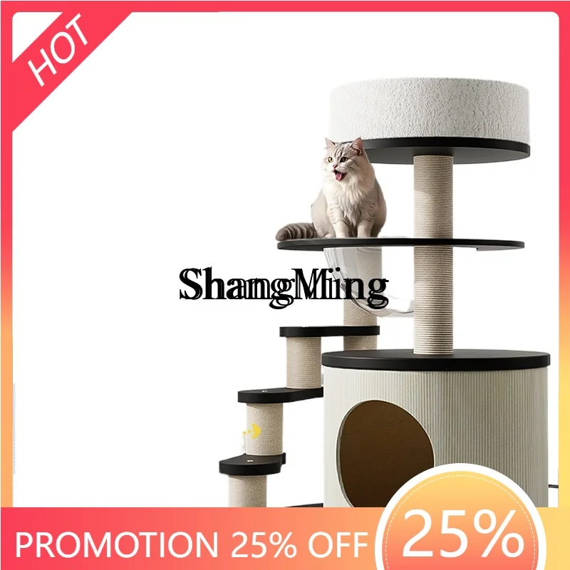 ZYY solid wood small apartment does not occupy an area household cat litter cat scratching board is universal in all seasons
ZYY solid wood small apartment does not occupy an area household cat litter cat scratching board is universal in all seasons