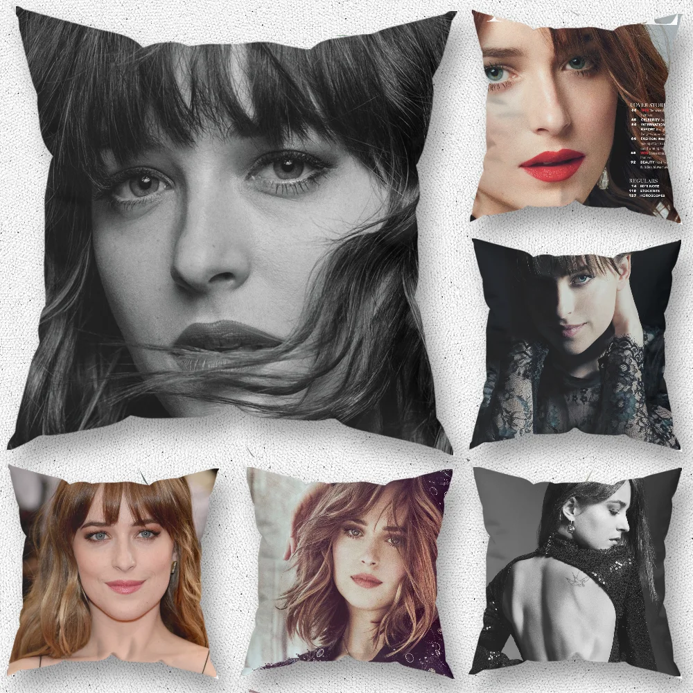 Dakota Johnson Pillow Case For Home Bedroom Room Decoration Living Room Sofa Cushion Cover Suitable
Dakota Johnson Pillow Case For Home Bedroom Room Decoration Living Room Sofa Cushion Cover Suitable