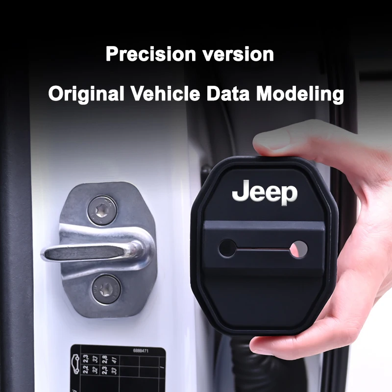 4pcs Silicone Car Door Lock Buckle Protector Cover For Jeep Grand Cherokee Wrangler JK Compass Renegade Patriot Liberty Rubico
4pcs Silicone Car Door Lock Buckle Protector Cover For Jeep Grand Cherokee Wrangler JK Compass Renegade Patriot Liberty Rubico