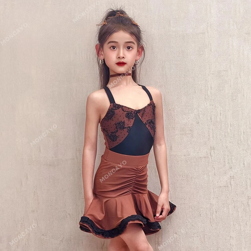 Latin Dance Dress Girls Ballroom Dance Competition Dresses Cha Cha Rumba Samba Latin Dance Clothes Kids Latin Practice Dress
Latin Dance Dress Girls Ballroom Dance Competition Dresses Cha Cha Rumba Samba Latin Dance Clothes Kids Latin Practice Dress