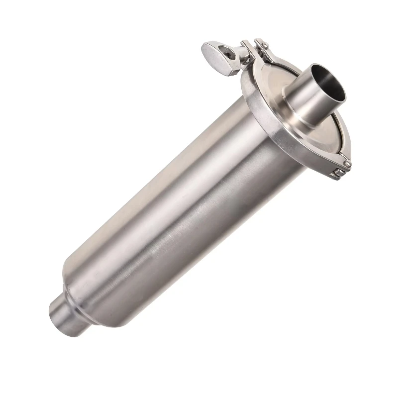 Прямой масляный фильтр с тремя зажимами из пищевой нержавеющей стали 
Прямой масляный фильтр с тремя зажимами из пищевой нержавеющей стали