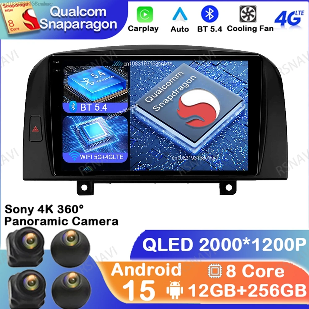 Android 15 For Hyundai SONATA NF 2004 2005 2006 2007 2008 Car Radio 5G WIFI DSP QLED Stereo BT Wireless Carplay Auto DVD GPS
Android 15 For Hyundai SONATA NF 2004 2005 2006 2007 2008 Car Radio 5G WIFI DSP QLED Stereo BT Wireless Carplay Auto DVD GPS