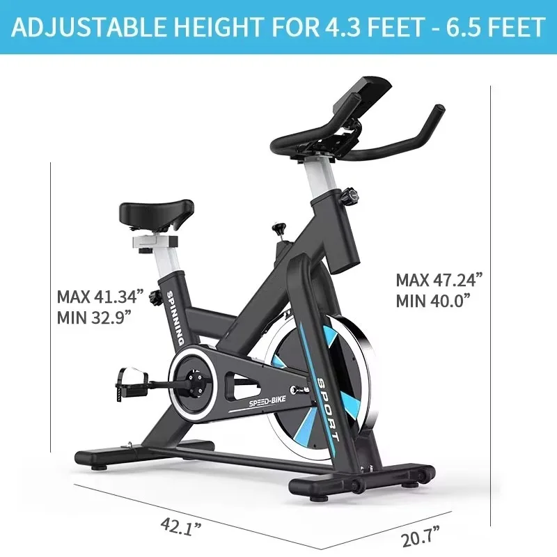 Professional Magnetic Spinning Bike - Indoor Gym Equipment for Pedal Exercise & Commercial Fitness
Professional Magnetic Spinning Bike - Indoor Gym Equipment for Pedal Exercise & Commercial Fitness
