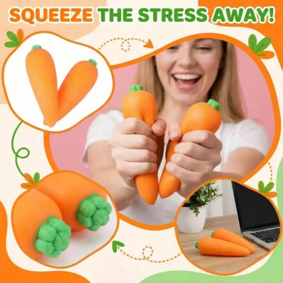 5.5 Inch Carrot Squishy Soft Rubber Realistic Desktop Travel Toy Adults Graduation Party Favor Stress Relief
5.5 Inch Carrot Squishy Soft Rubber Realistic Desktop Travel Toy Adults Graduation Party Favor Stress Relief