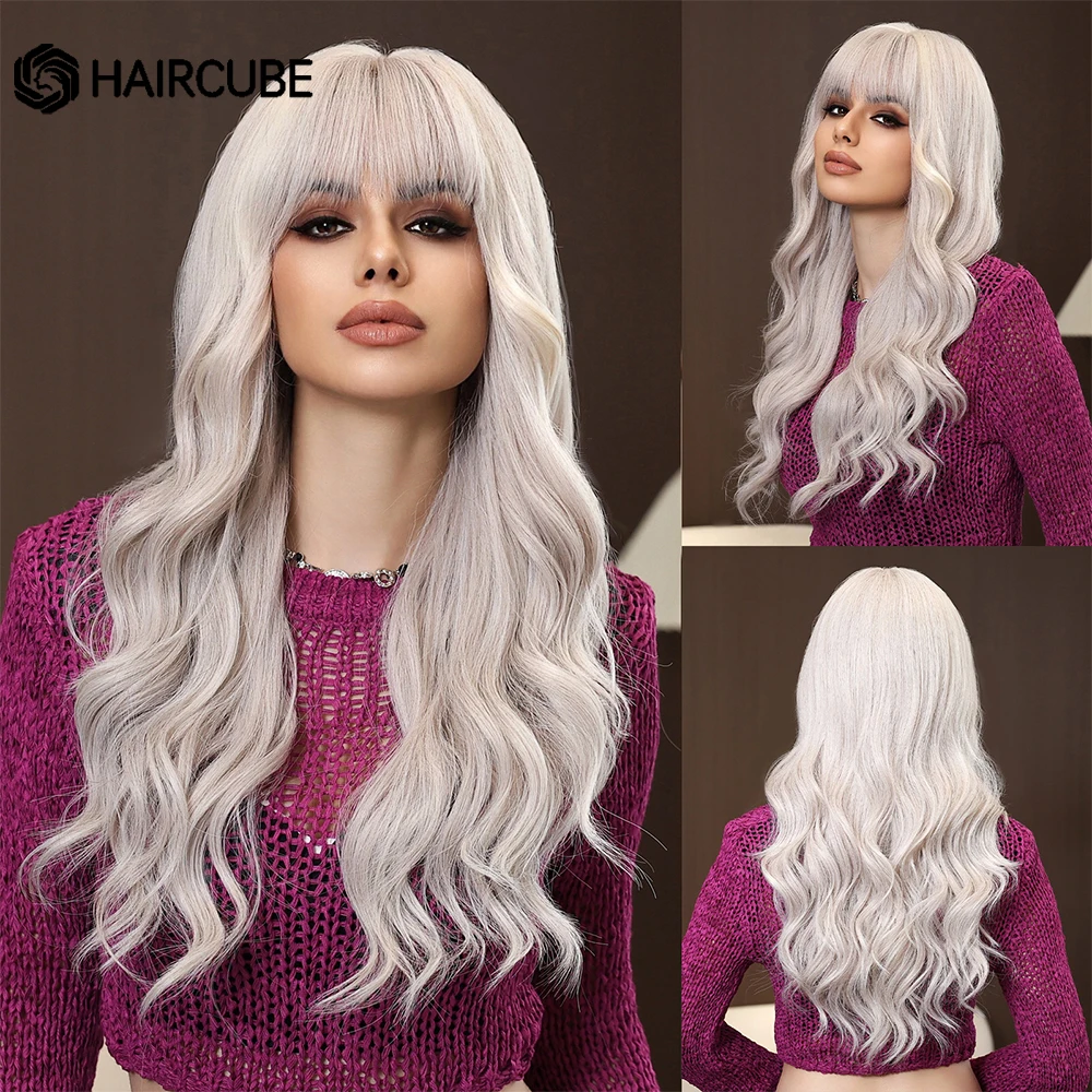 Парики HAIRCUBE длинные белые светлые волнистые с челкой, синтетические кудрявые для черных женщин, термостойкие для рождественской вечеринки
Парики HAIRCUBE длинные белые светлые волнистые с челкой, синтетические кудрявые для черных женщин, термостойкие для рождественской вечеринки