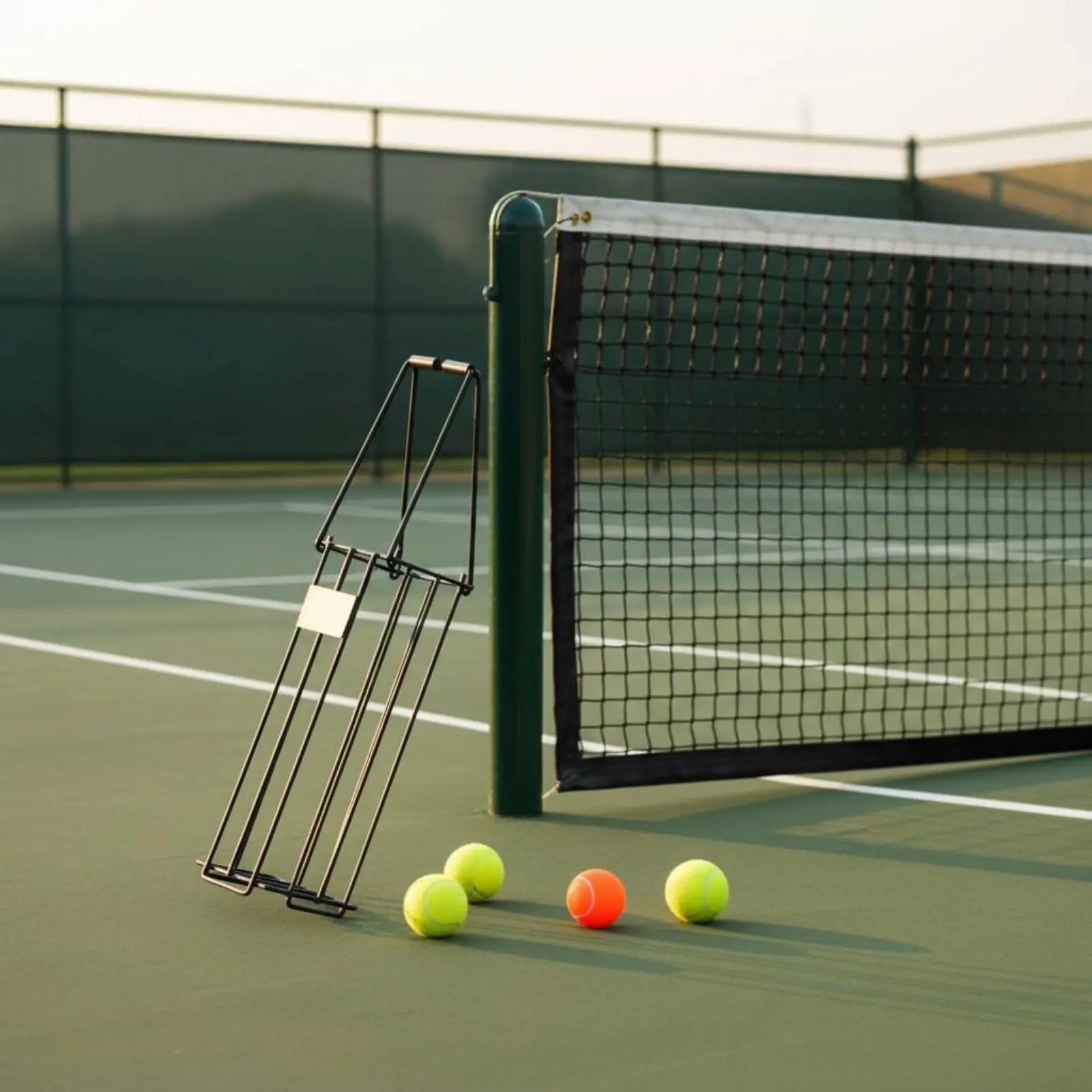 Rolling Tennis Ball Hopper Portable Tennis Ball Picker Pickleball Picker Wheels High Capacity for Training
Rolling Tennis Ball Hopper Portable Tennis Ball Picker Pickleball Picker Wheels High Capacity for Training