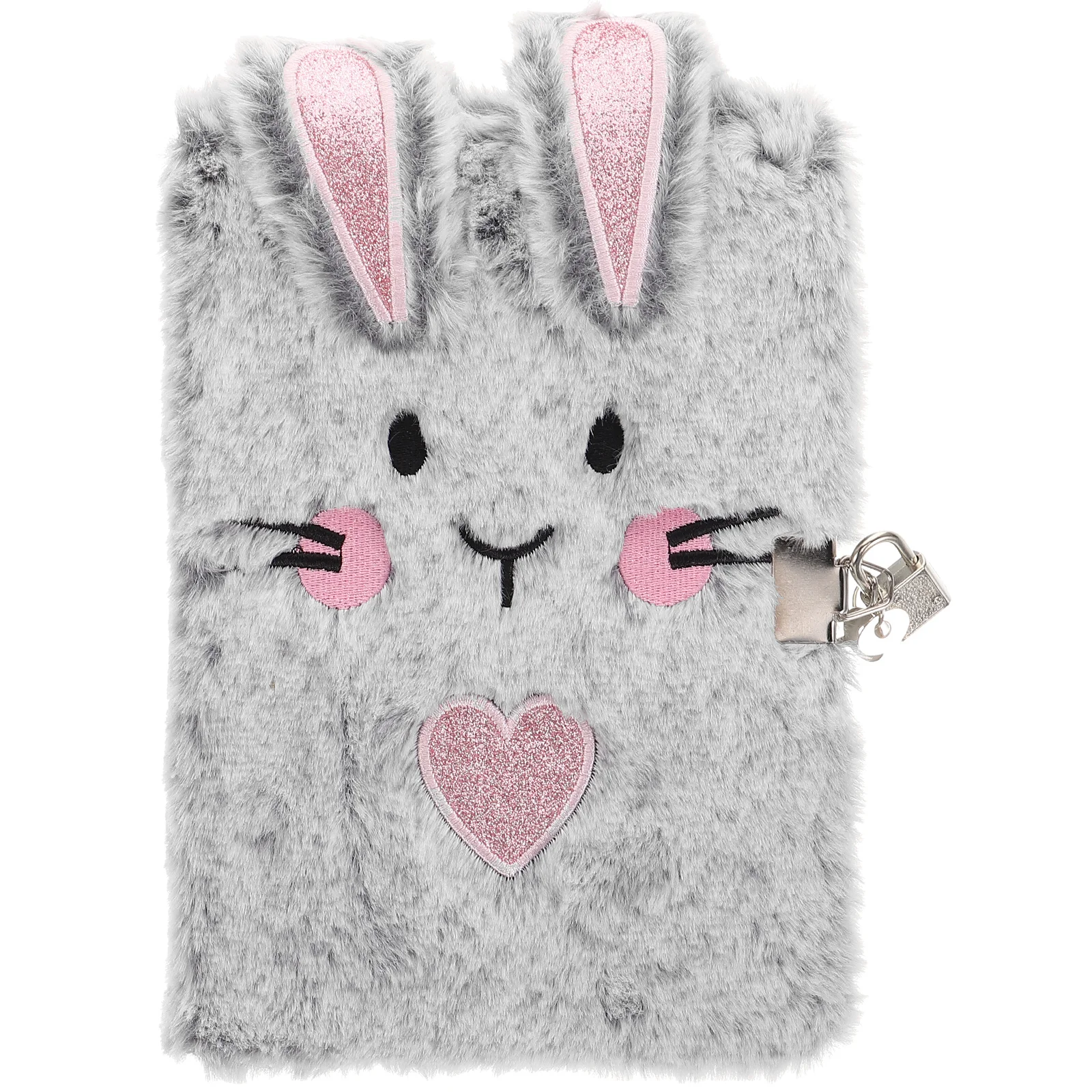 Notebook with Lock Diary Cartoon Plush Cover Kid Gifts Recording Lovely Journal Daily Use Fluffy
Notebook with Lock Diary Cartoon Plush Cover Kid Gifts Recording Lovely Journal Daily Use Fluffy
