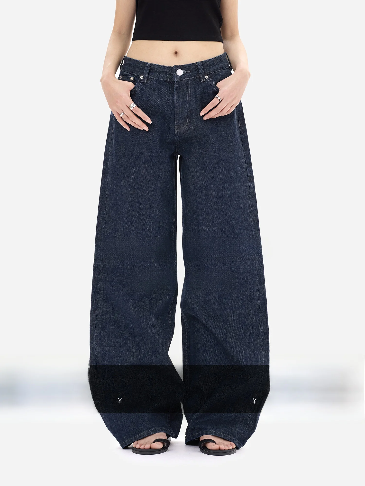 Honore Gu Yue Advanced Denim Loose Fit Original Color Straight Leg Jeans 100% Cotton Vintage Versatile Casual Ladies Jeans
Honore Gu Yue Advanced Denim Loose Fit Original Color Straight Leg Jeans 100% Cotton Vintage Versatile Casual Ladies Jeans