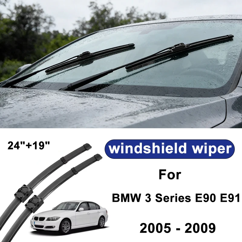 For BMW 3 Series E90 E91 2005-2009 car windshield front/rear wipers, silent wiper blades,car blade brush accessories
For BMW 3 Series E90 E91 2005-2009 car windshield front/rear wipers, silent wiper blades,car blade brush accessories