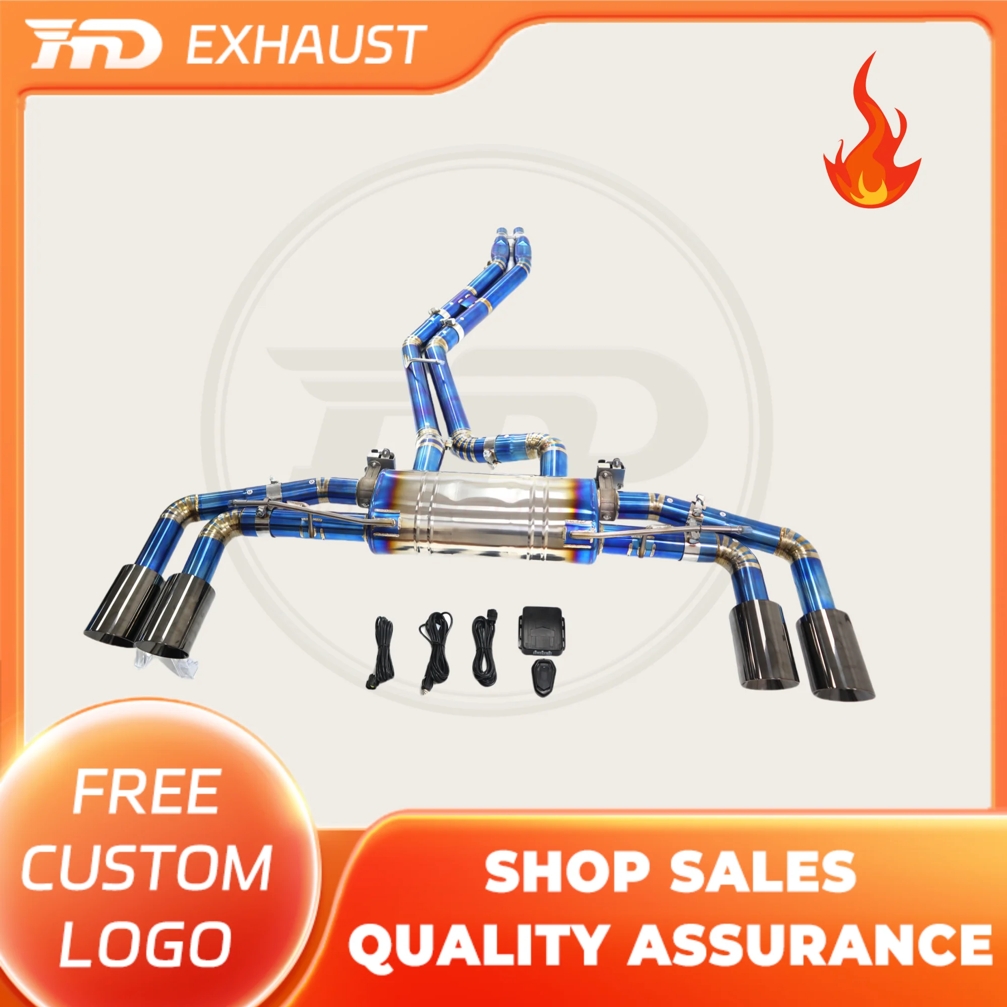 HMD Hot sale Titanium Exhaust System Sport Catback Exhaust for Audi SQ5 3.0T valve exhaust system with muffler
HMD Hot sale Titanium Exhaust System Sport Catback Exhaust for Audi SQ5 3.0T valve exhaust system with muffler