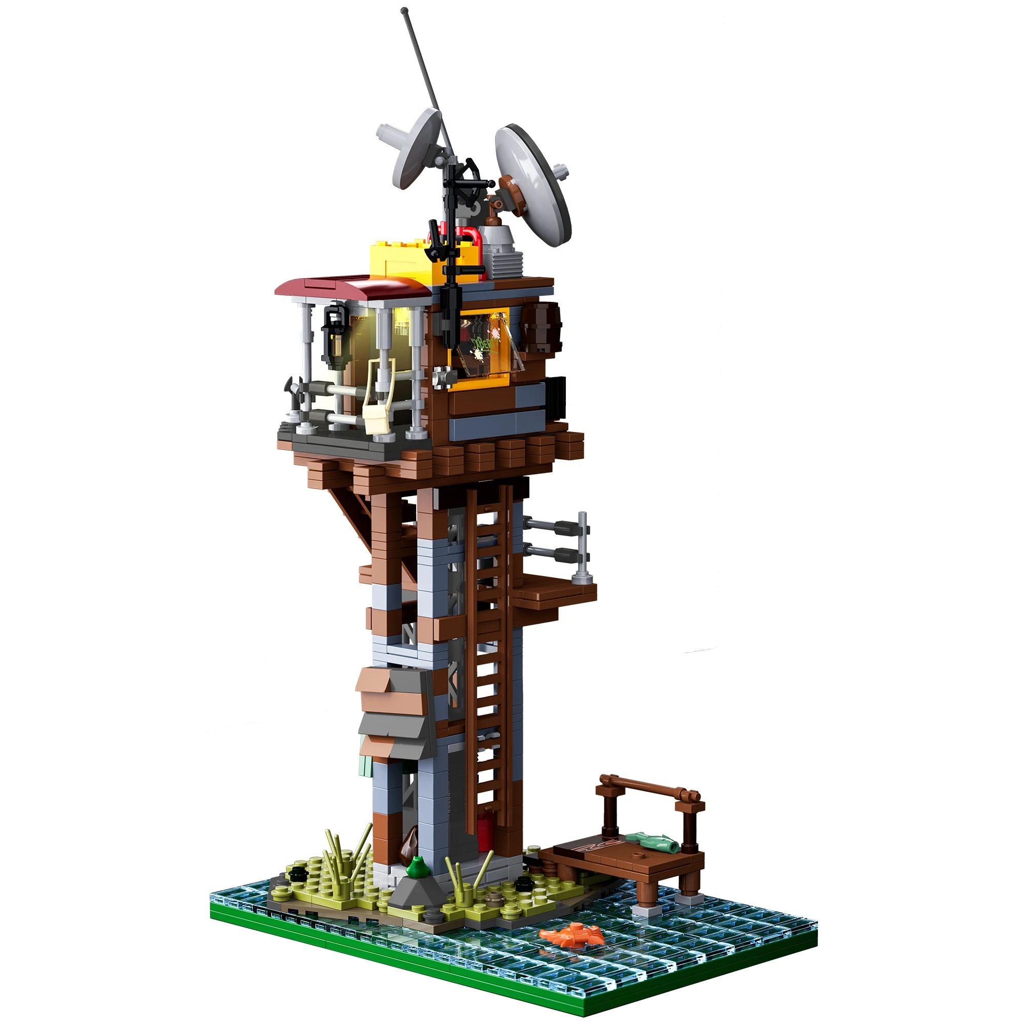 739PCS Watchtower Building Blocks Toy Kit, Creative Toy Ornament, Educational Model Assembly Toy, Kids Birthday Toy Gift
739PCS Watchtower Building Blocks Toy Kit, Creative Toy Ornament, Educational Model Assembly Toy, Kids Birthday Toy Gift