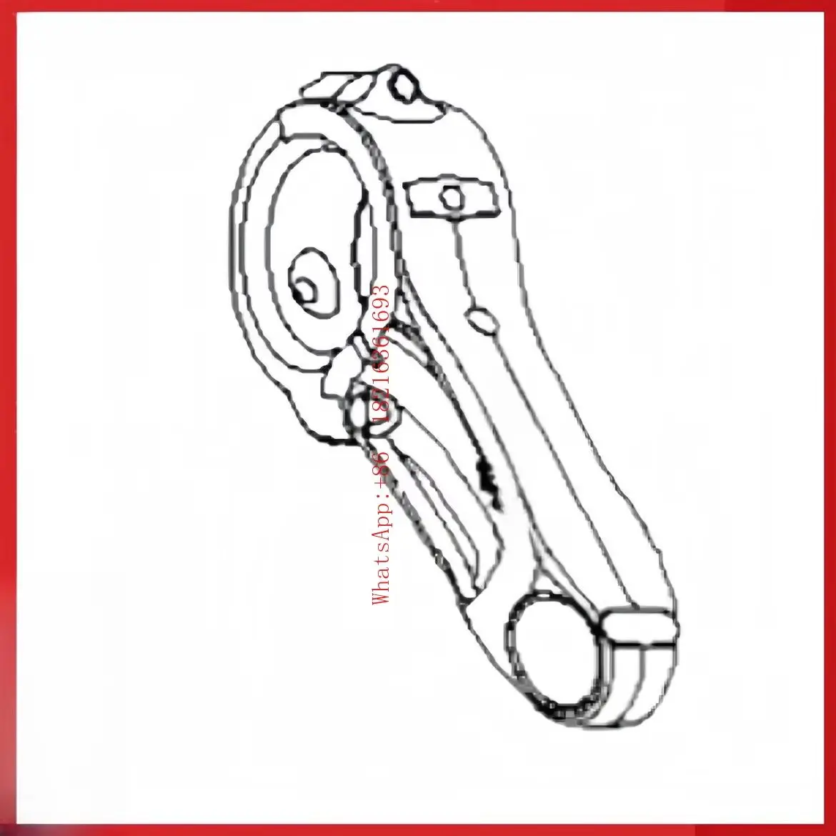 NEW Original engine parts connecting rod 21R707 connecting rod part number 791633
NEW Original engine parts connecting rod 21R707 connecting rod part number 791633