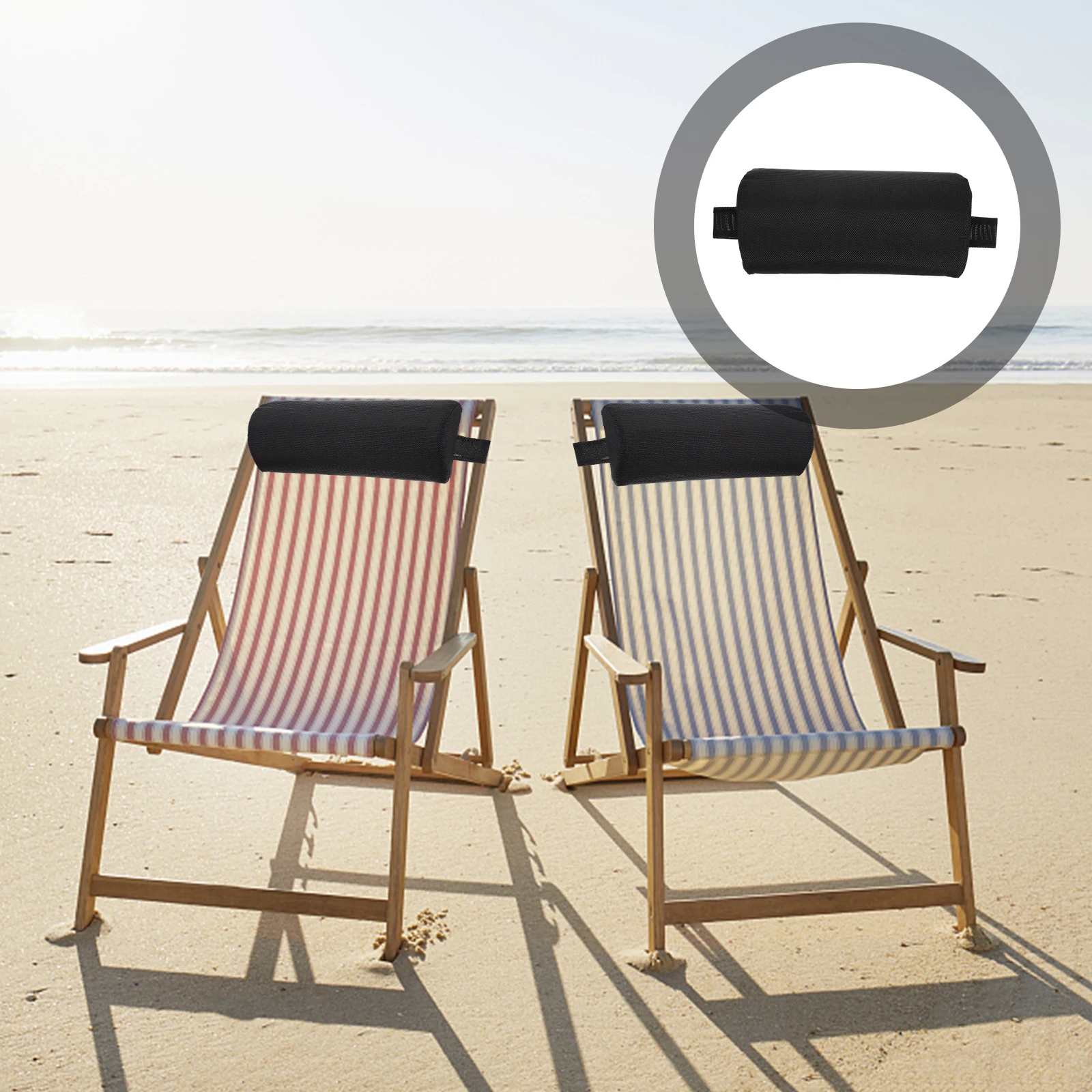 Folding Chair Pillow Navy Blue Outdoor Headrest Cushion Beach Chairs Elastic Band Detachable Comfortable Deck Accessories
Folding Chair Pillow Navy Blue Outdoor Headrest Cushion Beach Chairs Elastic Band Detachable Comfortable Deck Accessories