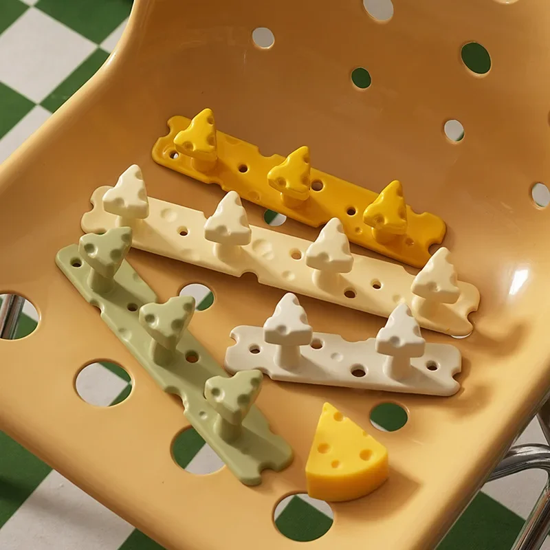 Cartoon Triangle Cheese Creative Wall Hook Behind The Door Coat and Hat Hook Children's Room Wall Decoration Accessories Storage
Cartoon Triangle Cheese Creative Wall Hook Behind The Door Coat and Hat Hook Children's Room Wall Decoration Accessories Storage