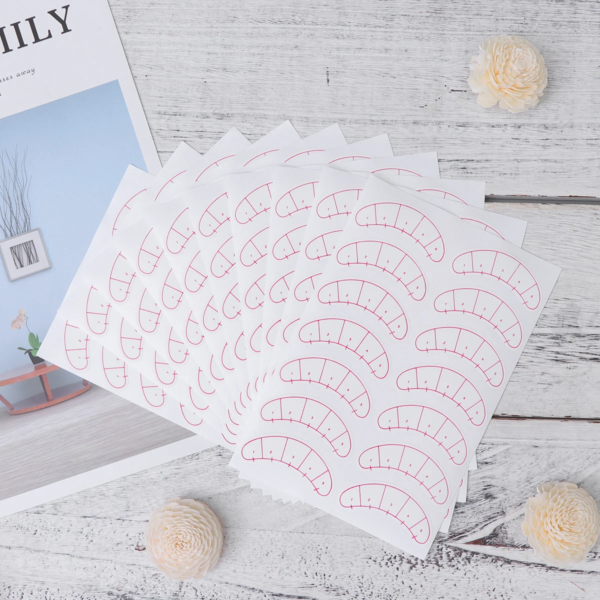 Eyelash Isolation Paper Eyelashes Position Sticker Grafted Patch Lightweight Safe Fiber Material Easy Use Makeup
Eyelash Isolation Paper Eyelashes Position Sticker Grafted Patch Lightweight Safe Fiber Material Easy Use Makeup