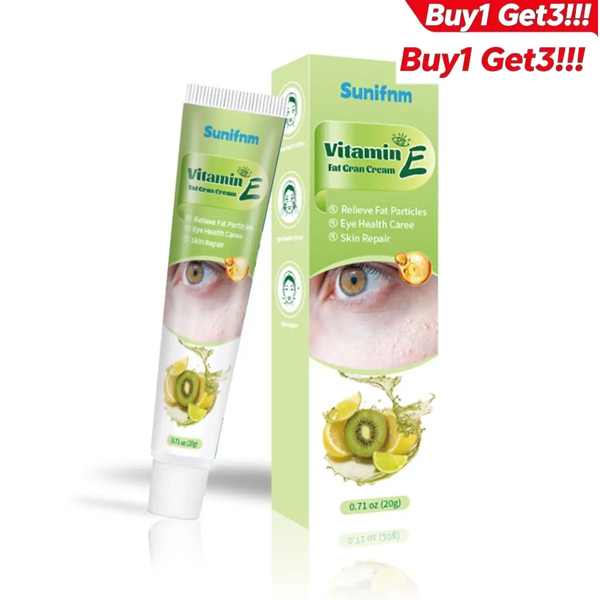 Buy 1 Get 3 Fruit Extract Skin Ointment Vitamin E & Fruit Acid Mild Moisturizing Care for Fat Granule Skin
Buy 1 Get 3 Fruit Extract Skin Ointment Vitamin E & Fruit Acid Mild Moisturizing Care for Fat Granule Skin