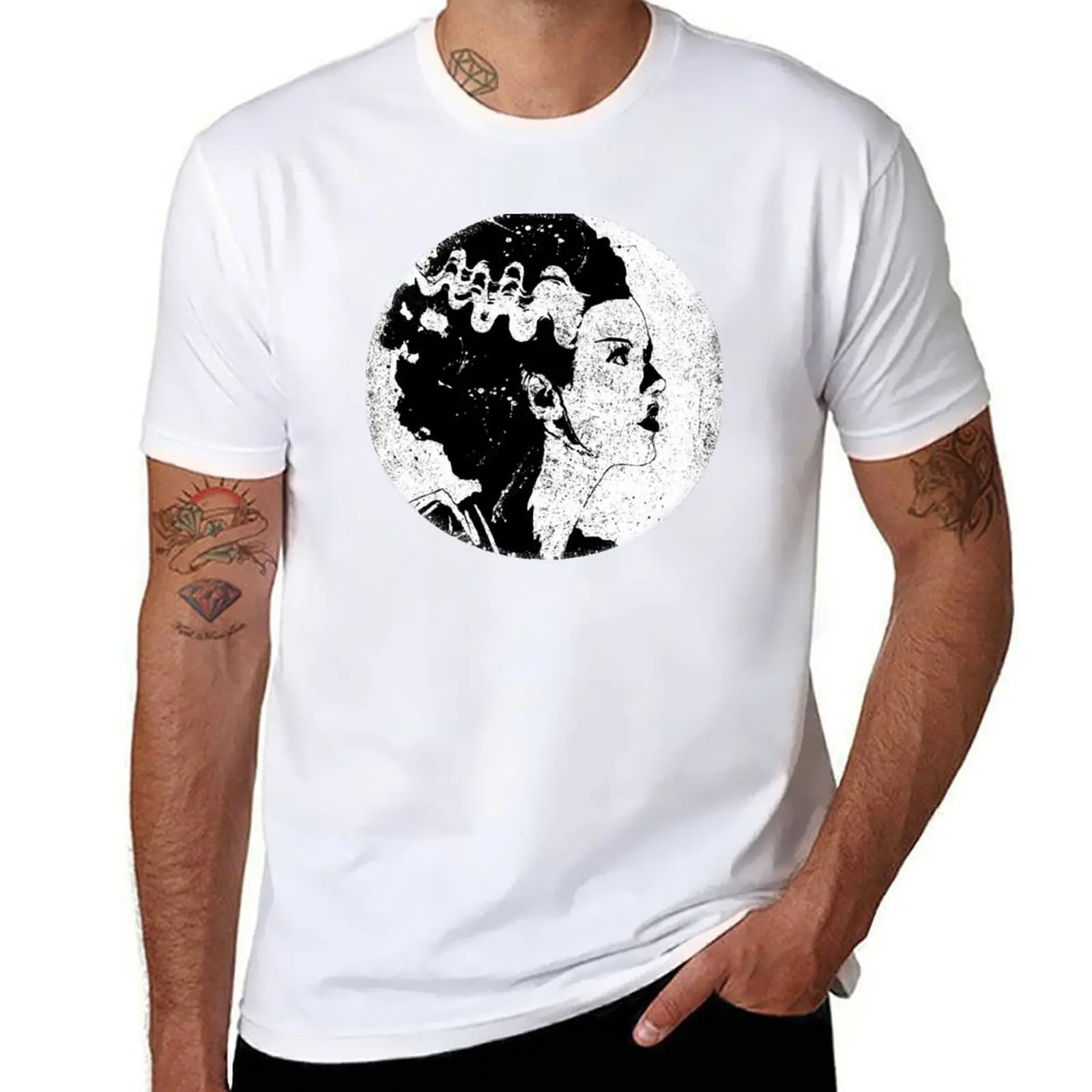 Bride of Frankenstein T-Shirt t shirt man cotton man t shirt designer T-Shirt
Bride of Frankenstein T-Shirt t shirt man cotton man t shirt designer T-Shirt