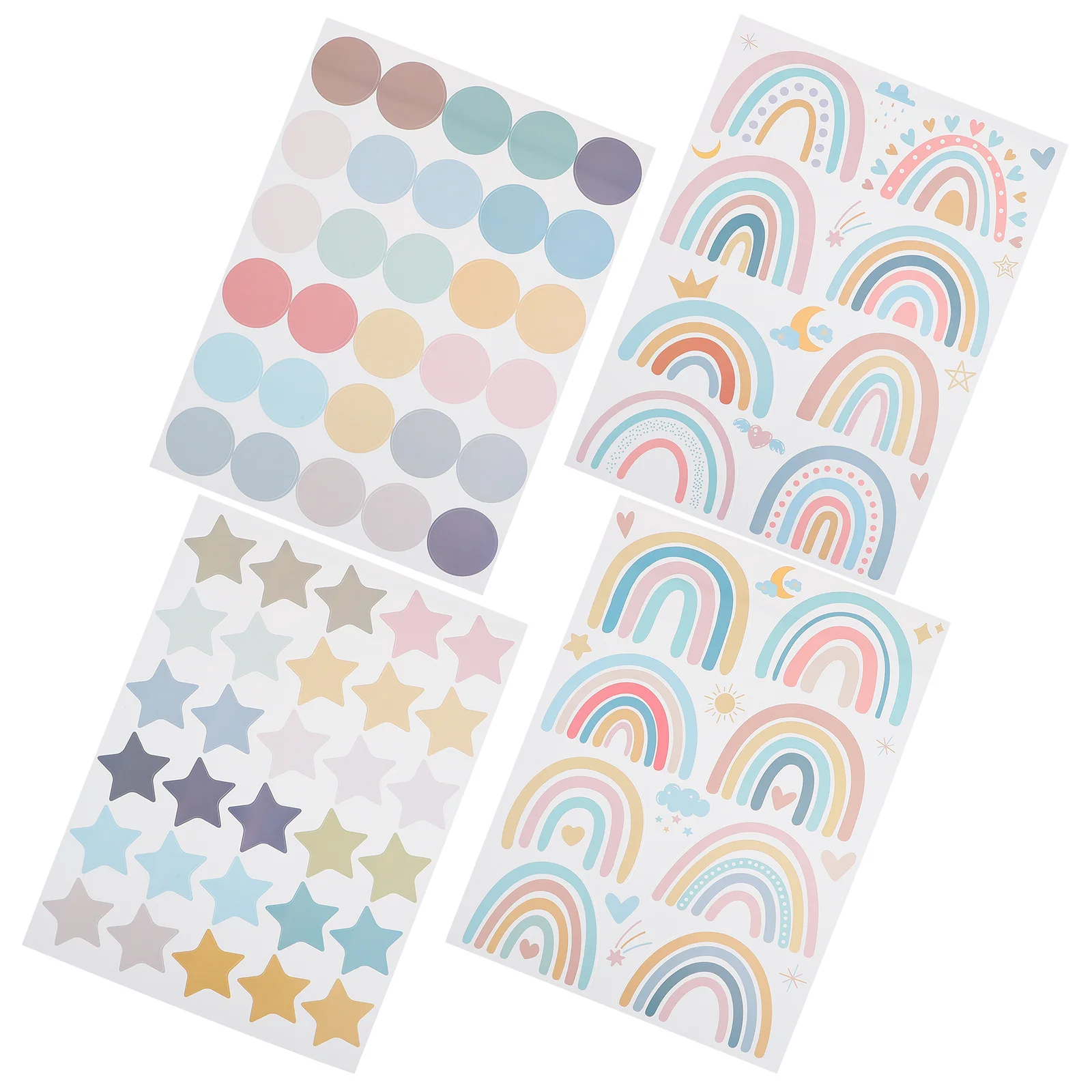 Rainbow Wall Stickers 4 Sheets Lovely Decals for Girls Bedroom Safe Vinyl Material Easy to Apply Remove Rainbow Wall Decals
Rainbow Wall Stickers 4 Sheets Lovely Decals for Girls Bedroom Safe Vinyl Material Easy to Apply Remove Rainbow Wall Decals