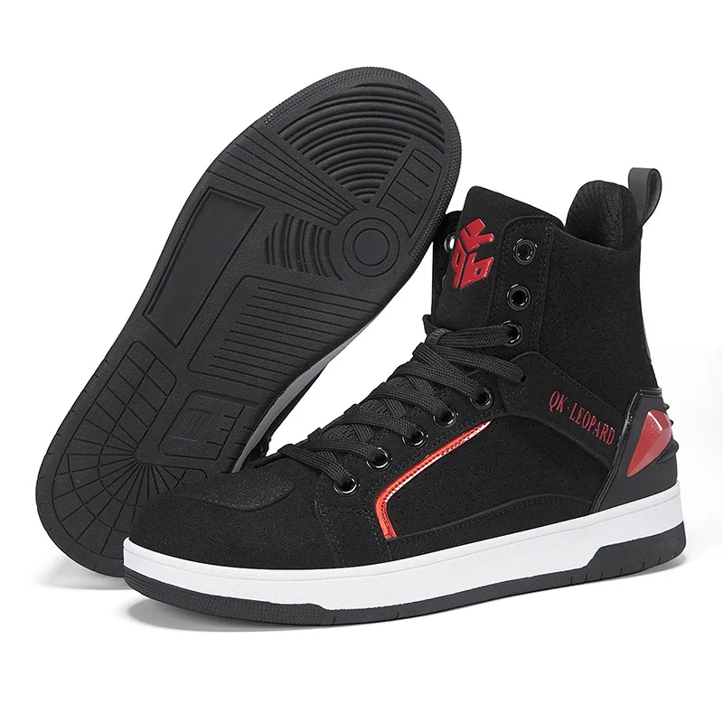 Men's Motorcycle Boots Fashion Breathable TPU Anti-fall Design Road Racing Motorbike Shoes Wear Resistant Shockproof Protective
Men's Motorcycle Boots Fashion Breathable TPU Anti-fall Design Road Racing Motorbike Shoes Wear Resistant Shockproof Protective