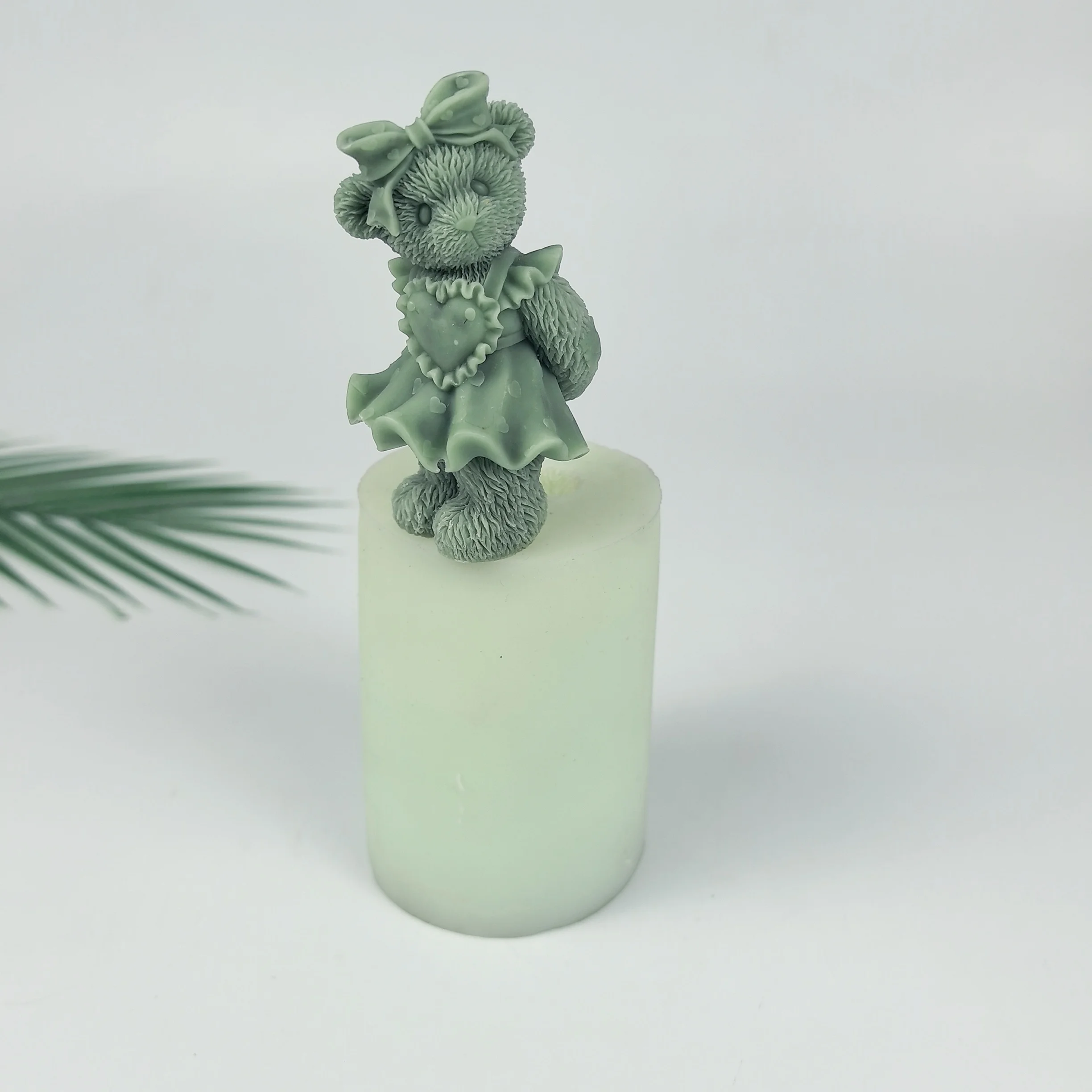 3D Animals Moulds Silicone Mold Wearing A Dress Bow Little Bear Girls Heart Candle Soap Molds Wedding Birthday DW0703
3D Animals Moulds Silicone Mold Wearing A Dress Bow Little Bear Girls Heart Candle Soap Molds Wedding Birthday DW0703