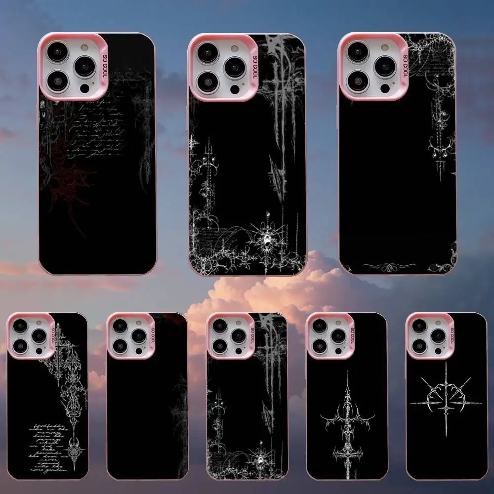C-Cyber Sigil Phone Case For iPhone 16,15,14,13,12,11,Mini,Pro,SE,MAX Pink Matte Silicone Cover
C-Cyber Sigil Phone Case For iPhone 16,15,14,13,12,11,Mini,Pro,SE,MAX Pink Matte Silicone Cover