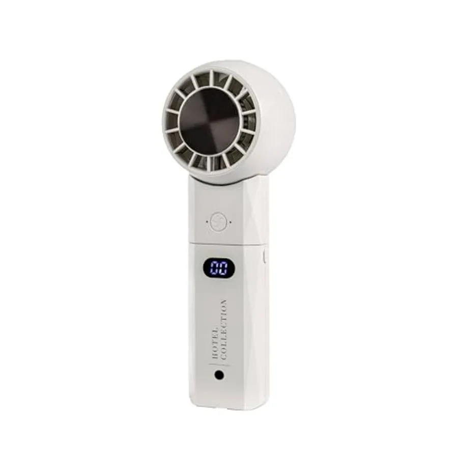 Hotel Collection - Breeze-Pro Handheld Mini Personal Fan, 2-in-1 USB Rechargeable Pocket Device with Power Bank, Portable for T
Hotel Collection - Breeze-Pro Handheld Mini Personal Fan, 2-in-1 USB Rechargeable Pocket Device with Power Bank, Portable for T
