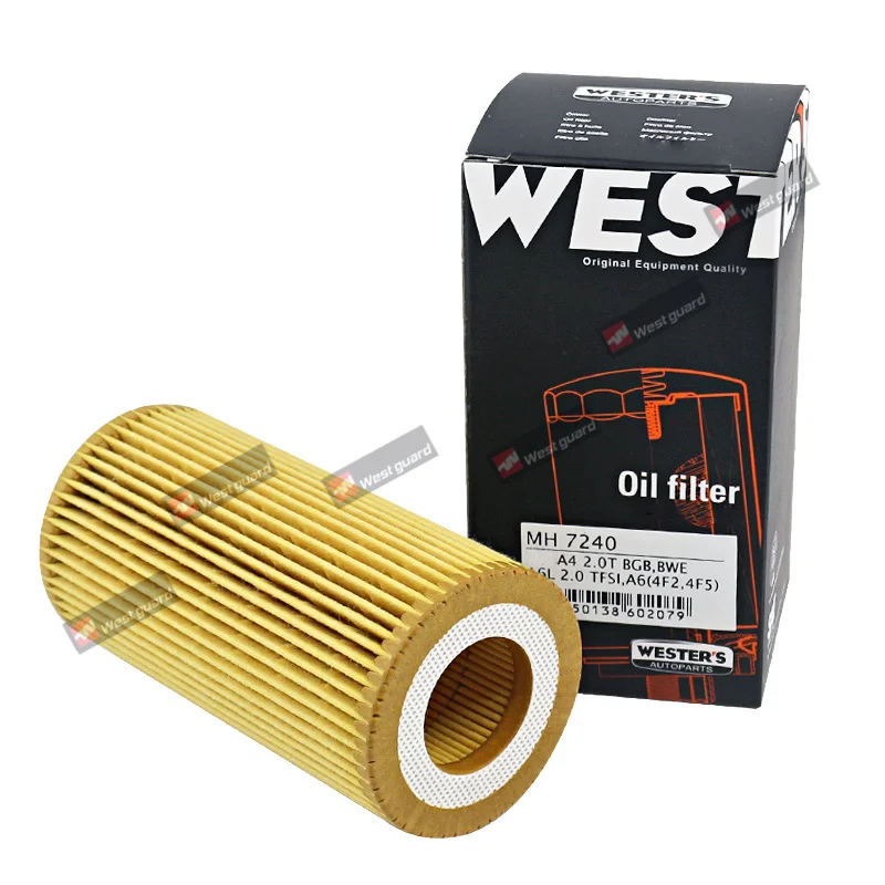 For VW Group AUDI A1(8X1 8XK) A3(8P1 8P7) A4 B7(8EC 8ED 8HE) A6 C6(4F2 4F5) Q3 TT WESTGUARD Oil Filter MH7240 06D115562 CH9911
For VW Group AUDI A1(8X1 8XK) A3(8P1 8P7) A4 B7(8EC 8ED 8HE) A6 C6(4F2 4F5) Q3 TT WESTGUARD Oil Filter MH7240 06D115562 CH9911