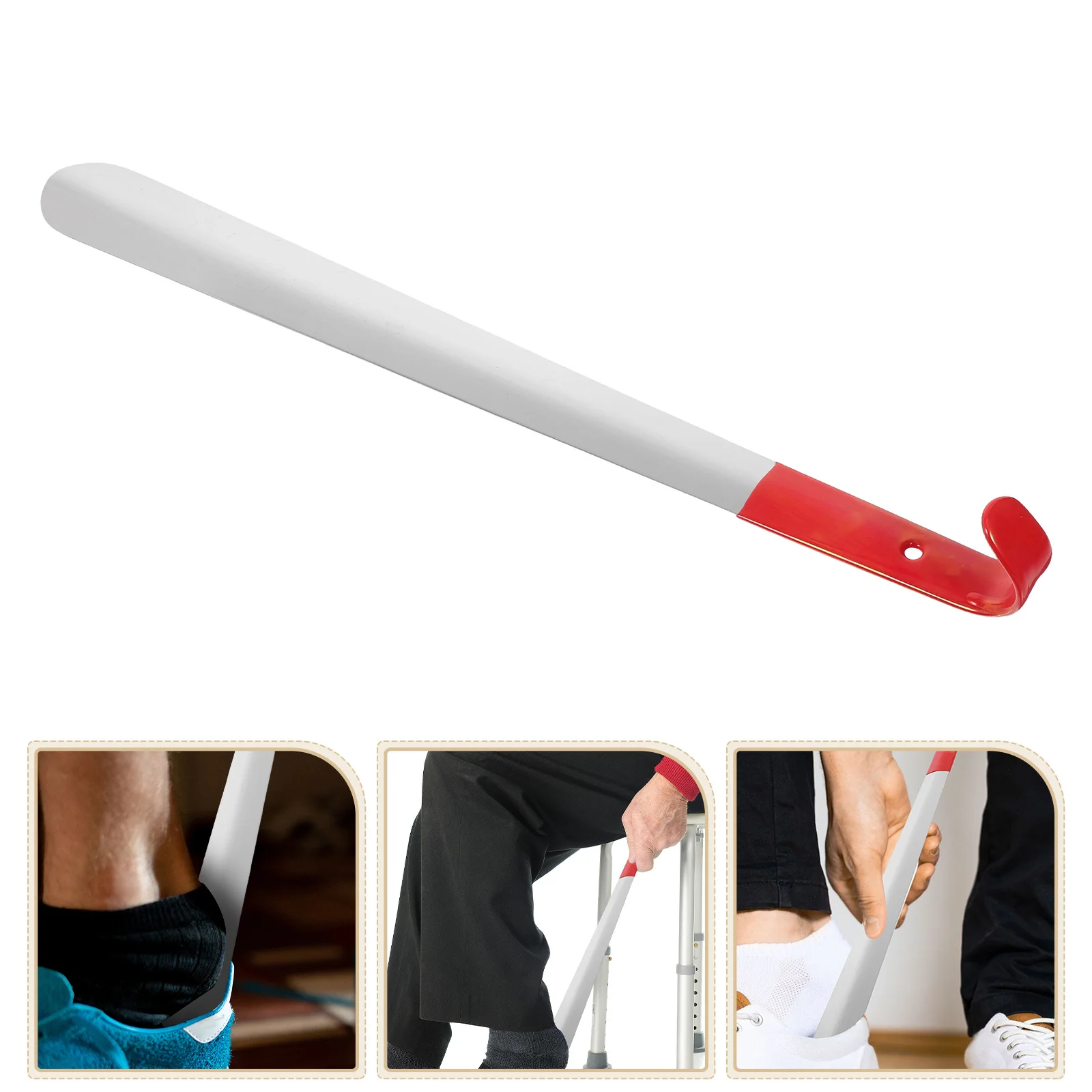 1Pcs Shoe Horn Plastic Handle Stainless Steel Extra Long Durable Ergonomic Design for Elderly Pregnant Back Pain Relief Long
1Pcs Shoe Horn Plastic Handle Stainless Steel Extra Long Durable Ergonomic Design for Elderly Pregnant Back Pain Relief Long