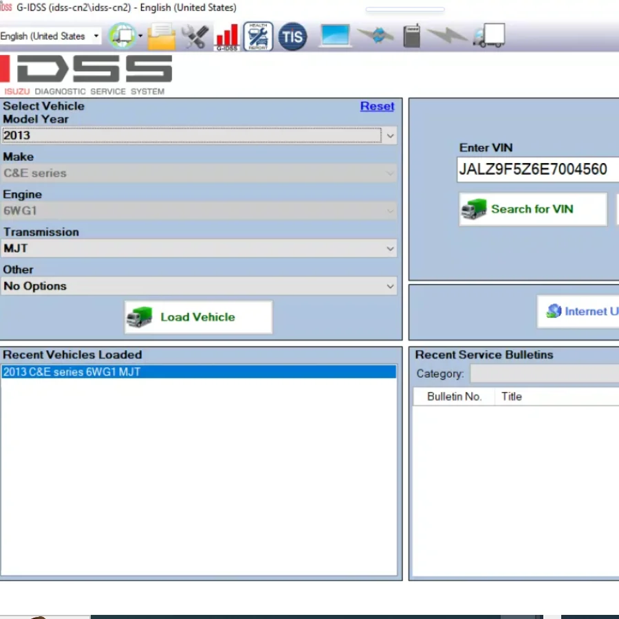 2024.11 Isuzu G-IDSS Export and domostic Isuzu Diagnostic Service System for ISUZU Truck
2024.11 Isuzu G-IDSS Export and domostic Isuzu Diagnostic Service System for ISUZU Truck