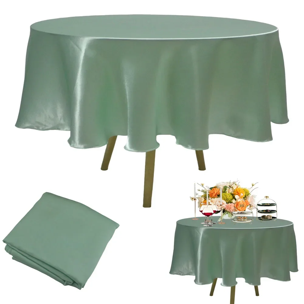 Round 145cm Tablecloth Birthday Baby Shower Garder Tea/Coffee Table Cloth Bright Smooth Table Cover For Wedding Decoration
Round 145cm Tablecloth Birthday Baby Shower Garder Tea/Coffee Table Cloth Bright Smooth Table Cover For Wedding Decoration