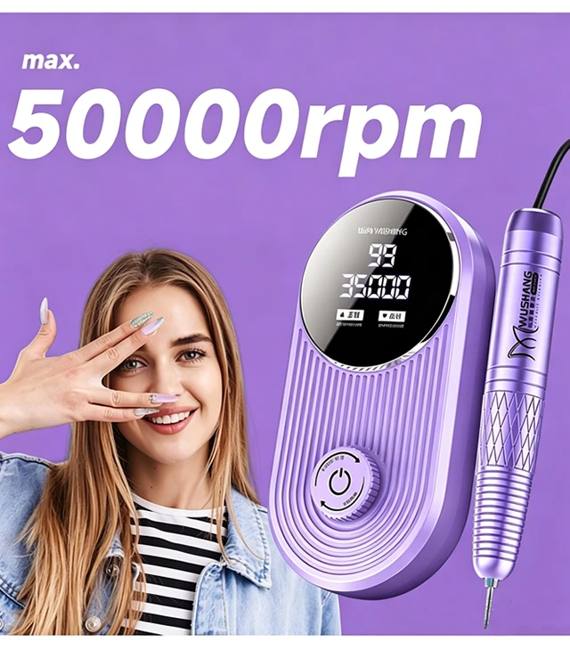 Professional Electric Nail Drill Machine Lathe Kit Nail Sander File for Manicure Cutter Set Art Supplies Salon Grinder Tools
Professional Electric Nail Drill Machine Lathe Kit Nail Sander File for Manicure Cutter Set Art Supplies Salon Grinder Tools