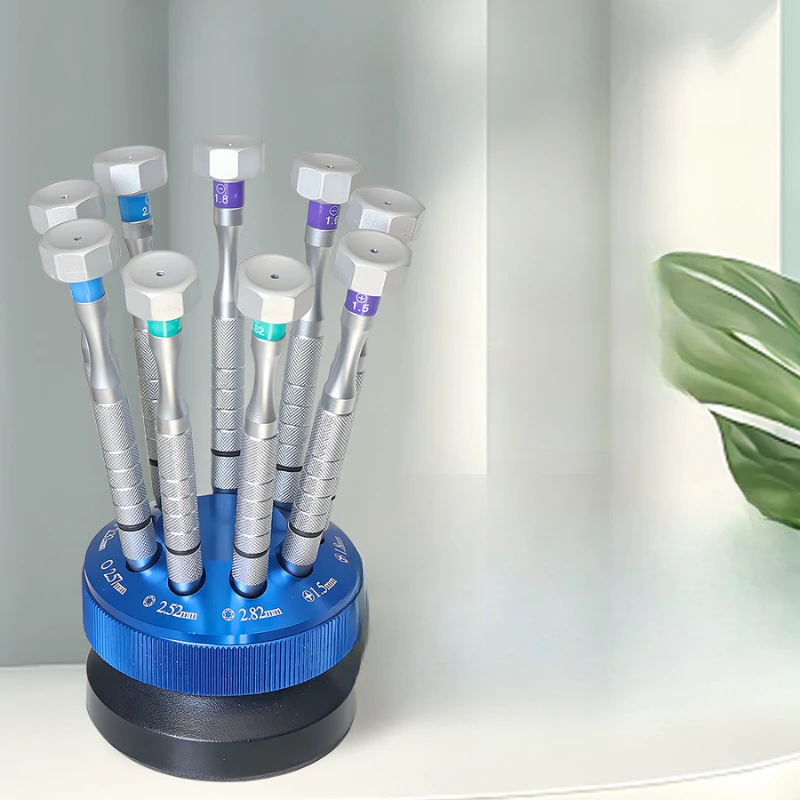 Glasses Repair Tool JP83C Glasses Screwdriver Set 9 Piece Set of Rotating Base Glasses Repair Tool
Glasses Repair Tool JP83C Glasses Screwdriver Set 9 Piece Set of Rotating Base Glasses Repair Tool