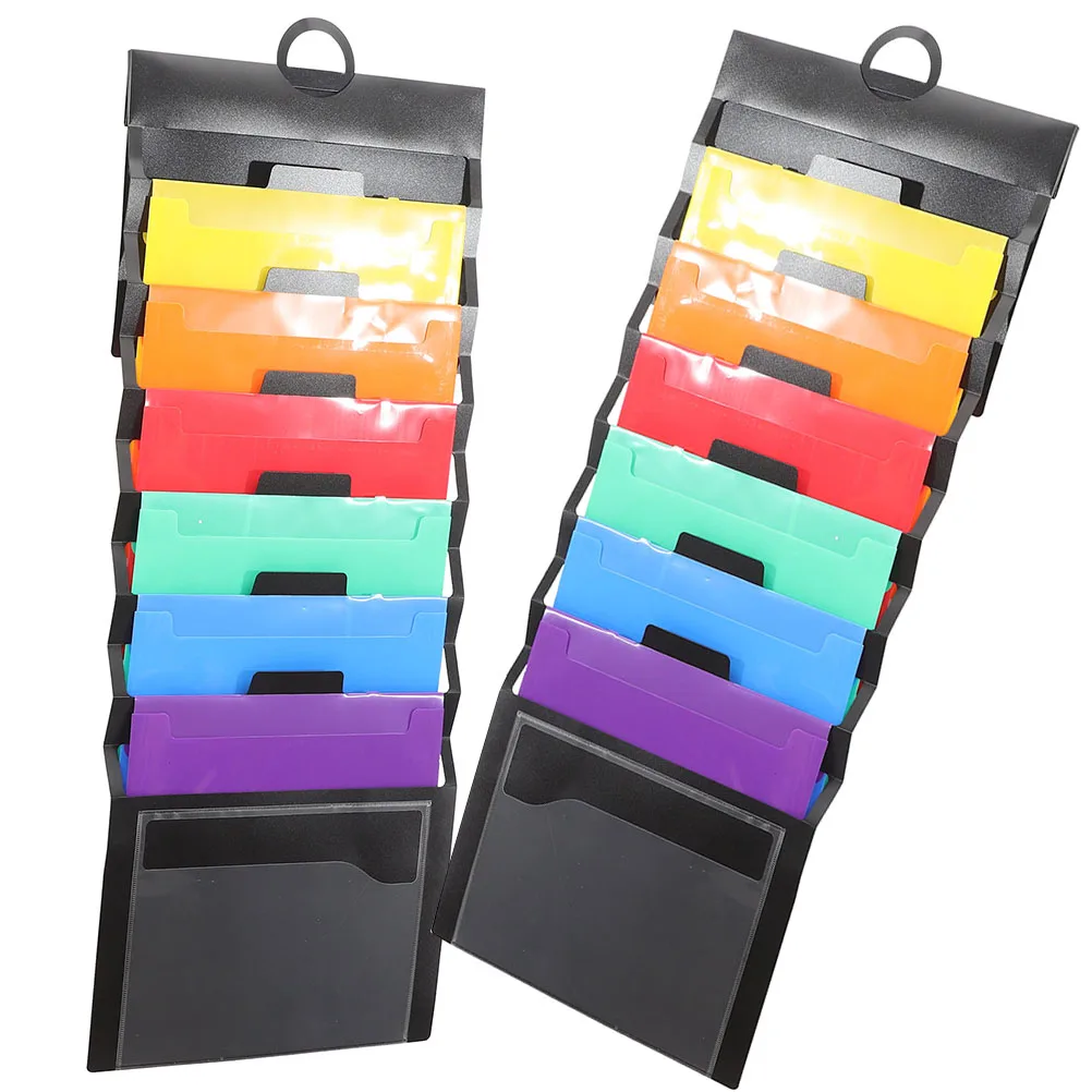 2 Pcs File Folder Storage Bag Office Documents 6 Pockets ganizer PP Container Hanging Wall Document Bag Reusable Files
2 Pcs File Folder Storage Bag Office Documents 6 Pockets ganizer PP Container Hanging Wall Document Bag Reusable Files