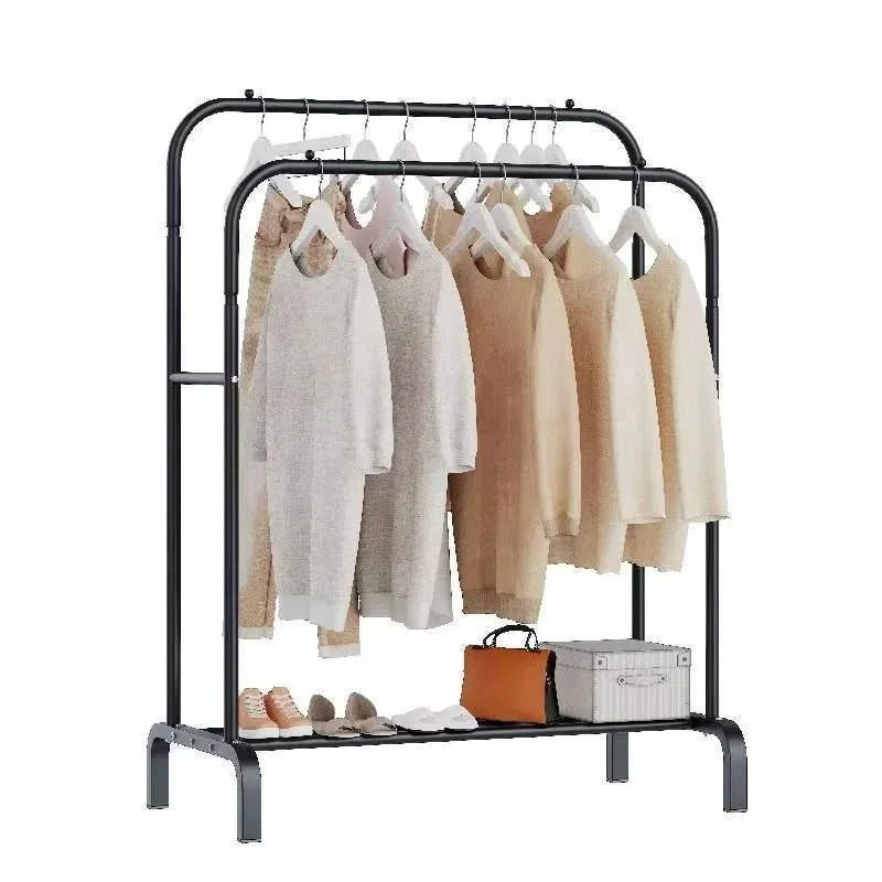 Floor-to-ceiling bedroom household hanger indoor folding hanger double rod hanger
Floor-to-ceiling bedroom household hanger indoor folding hanger double rod hanger
