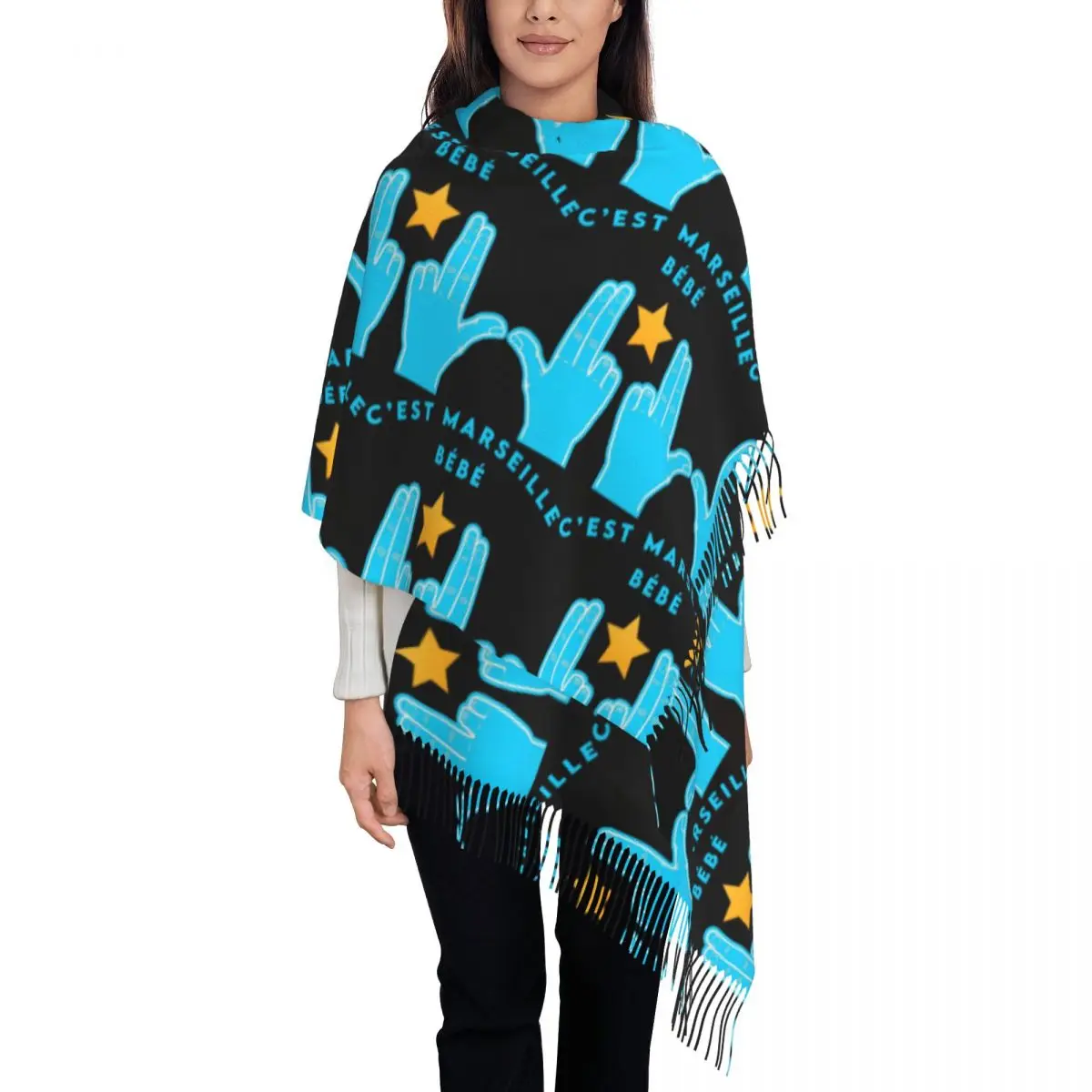 C'est Marseille Bebe JUL шарф с кисточками женский мягкий платок женские зимние шарфы
C'est Marseille Bebe JUL шарф с кисточками женский мягкий платок женские зимние шарфы