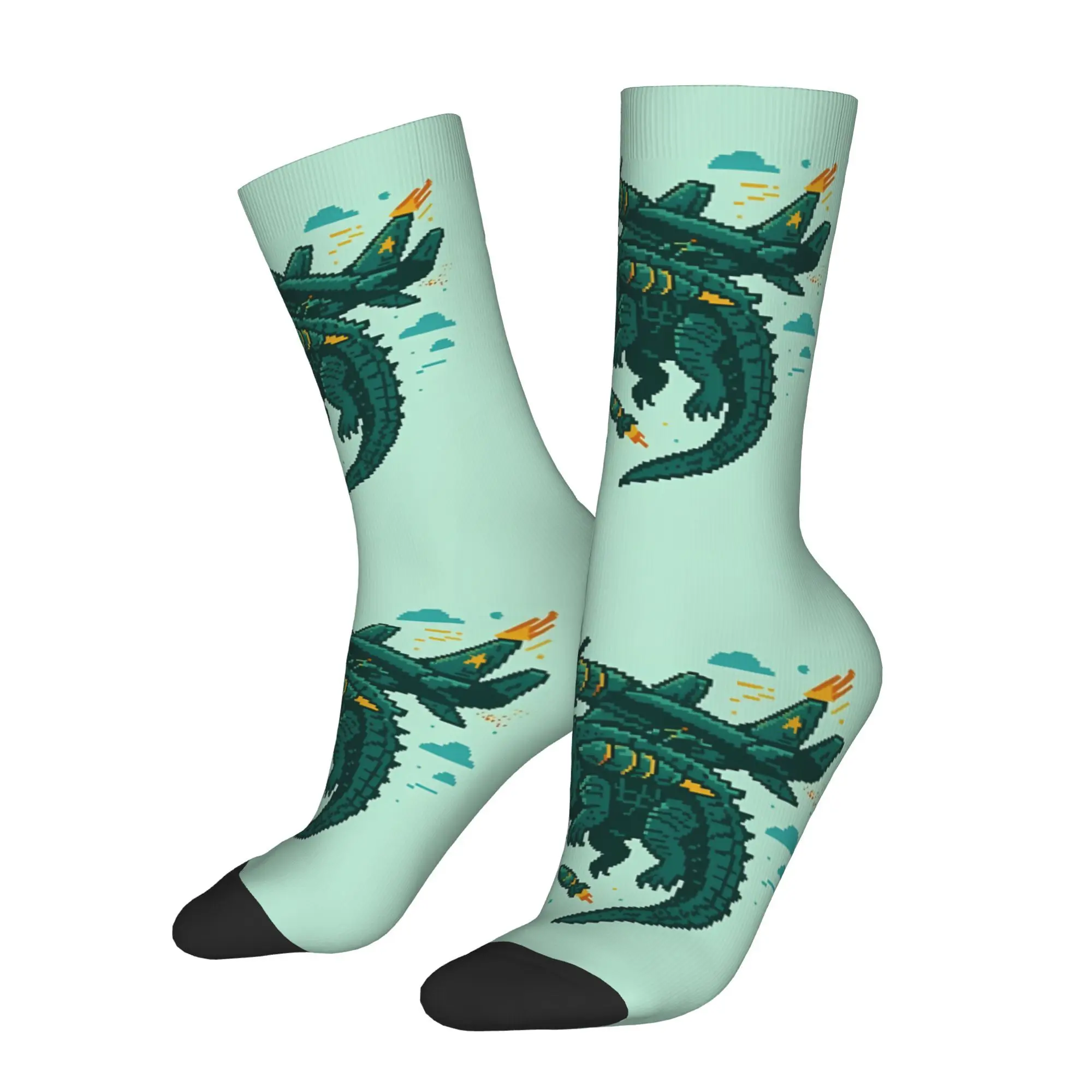 Funny Crazy Sock for Men Bombardiro Crocodilo Pixel Hip Hop Italian Brainrot Meme Pattern Printed Crew Sock Casual Gift
Funny Crazy Sock for Men Bombardiro Crocodilo Pixel Hip Hop Italian Brainrot Meme Pattern Printed Crew Sock Casual Gift