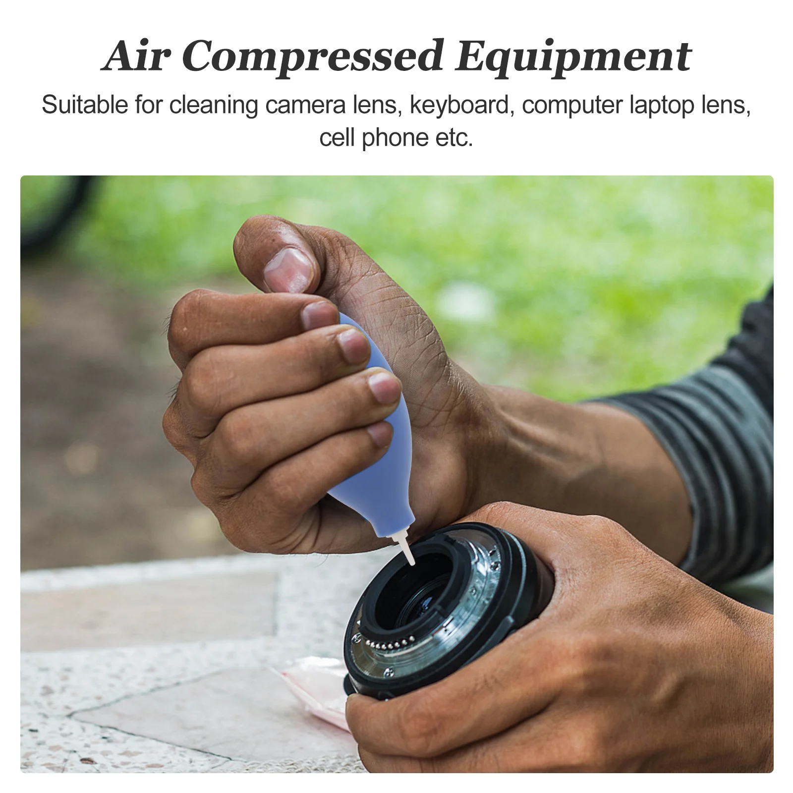 Dust Blower For Camera Lens Sensor Cleaning Mini Squeeze Air Pump Cleaner Device Portable Air Compressed Equipment
Dust Blower For Camera Lens Sensor Cleaning Mini Squeeze Air Pump Cleaner Device Portable Air Compressed Equipment