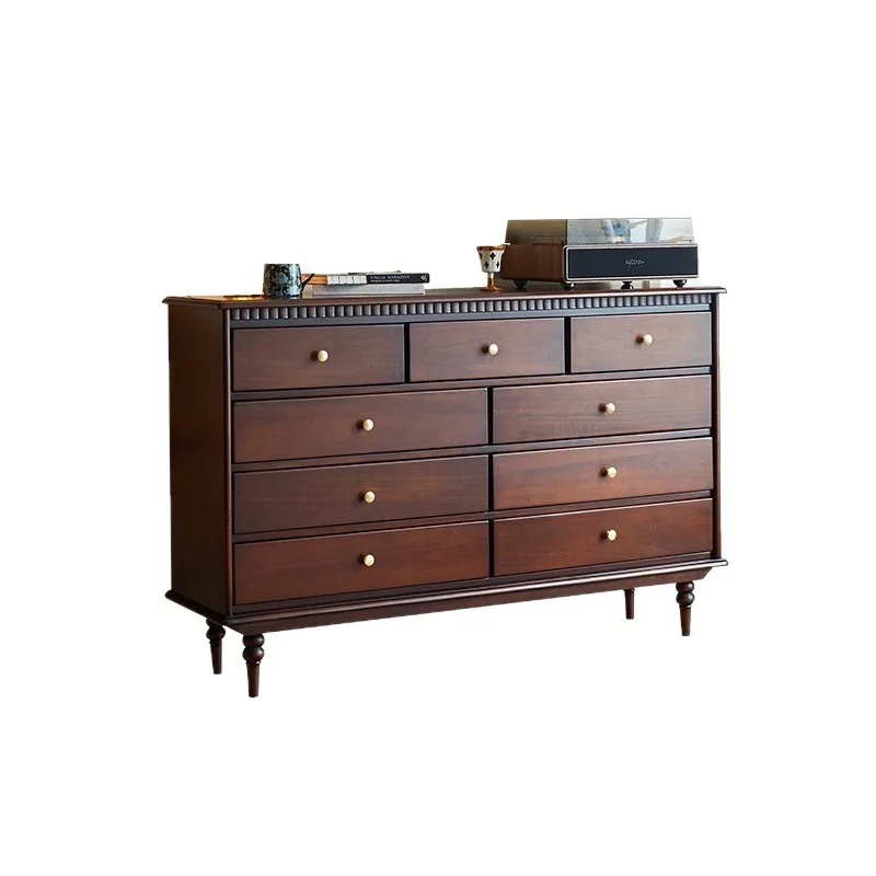 #French Retro Solid Wood Large Capacity Nine-Bucket Storage Cabinet Antique Bedroom Bed End Furniture for Living Room Modern
#French Retro Solid Wood Large Capacity Nine-Bucket Storage Cabinet Antique Bedroom Bed End Furniture for Living Room Modern