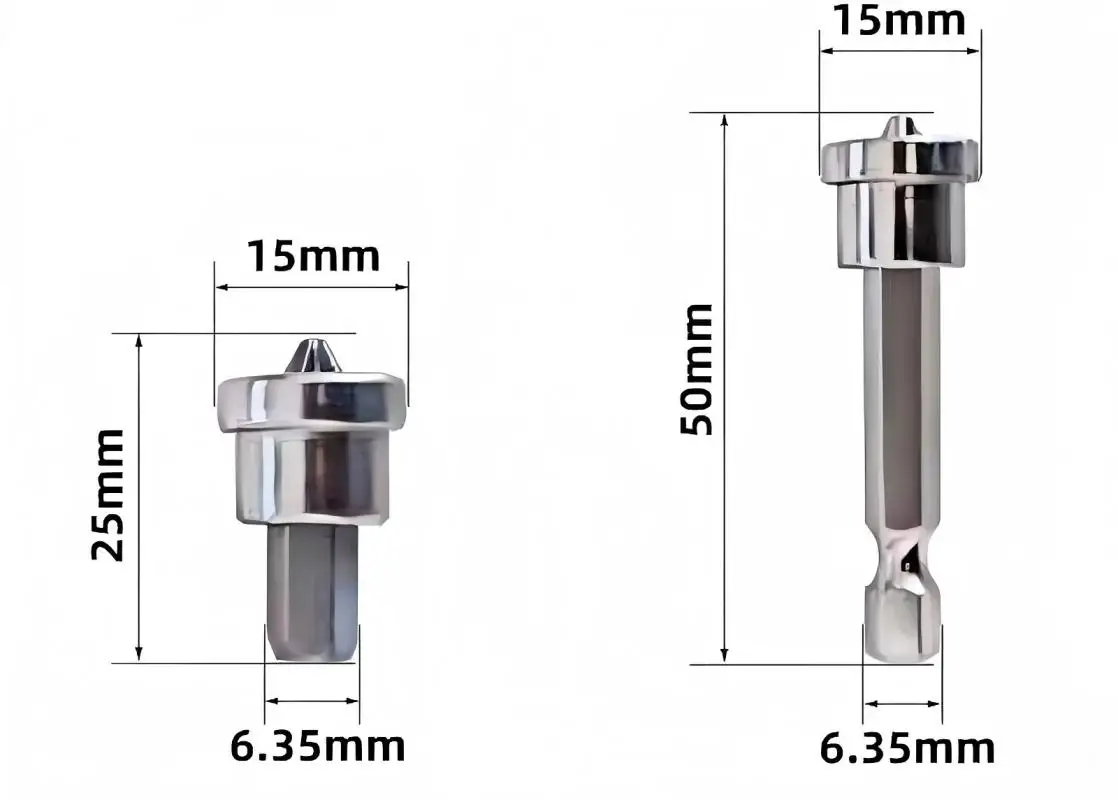 Strong Magnetic Crosshead Locator Bit 25mm 50mm Shock Resistant Limit Screwdriver Bit for Drywall Ceiling Carpentry
Strong Magnetic Crosshead Locator Bit 25mm 50mm Shock Resistant Limit Screwdriver Bit for Drywall Ceiling Carpentry