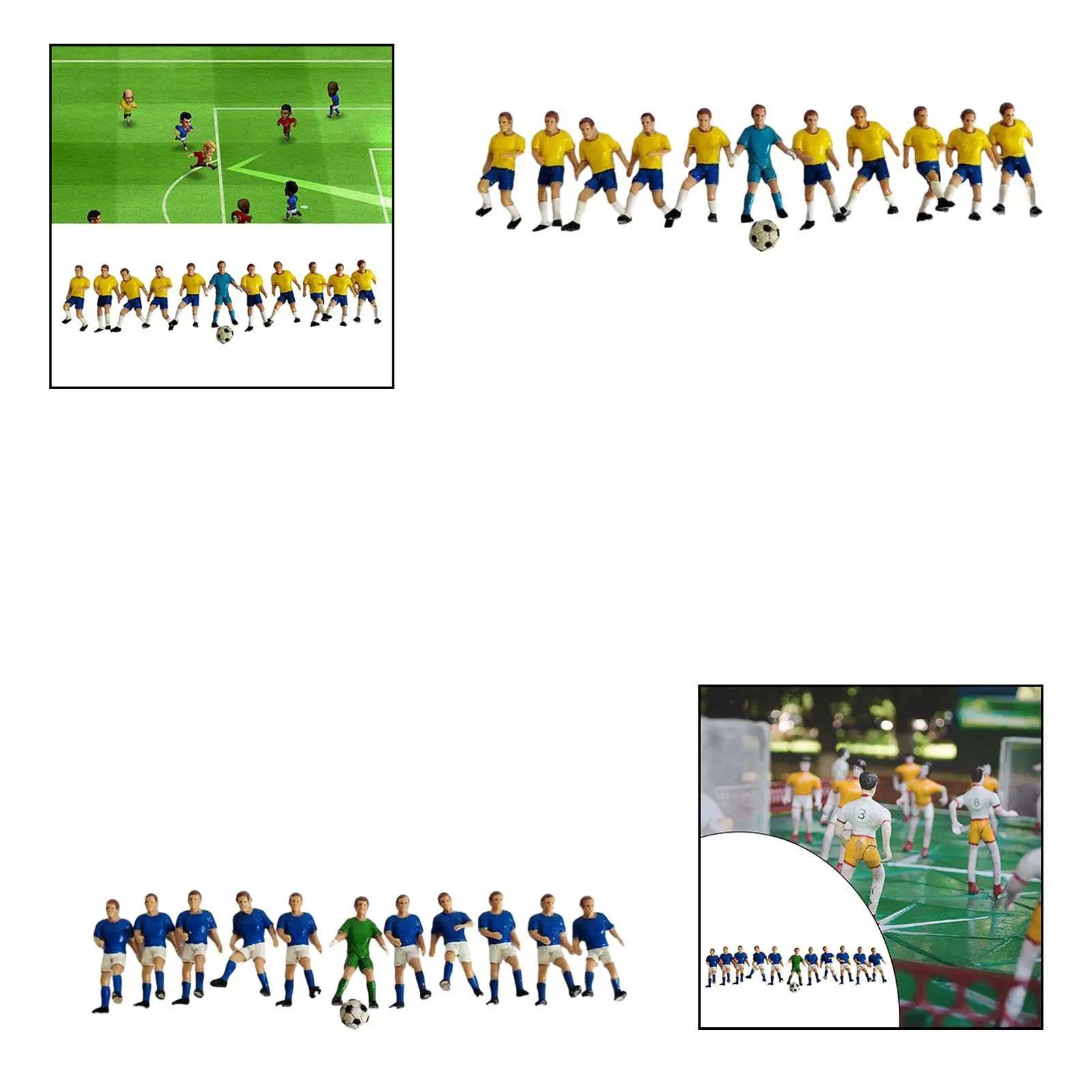11 Pieces Miniature Football Player Figures Props for DIY Scene Fairy Garden
11 Pieces Miniature Football Player Figures Props for DIY Scene Fairy Garden