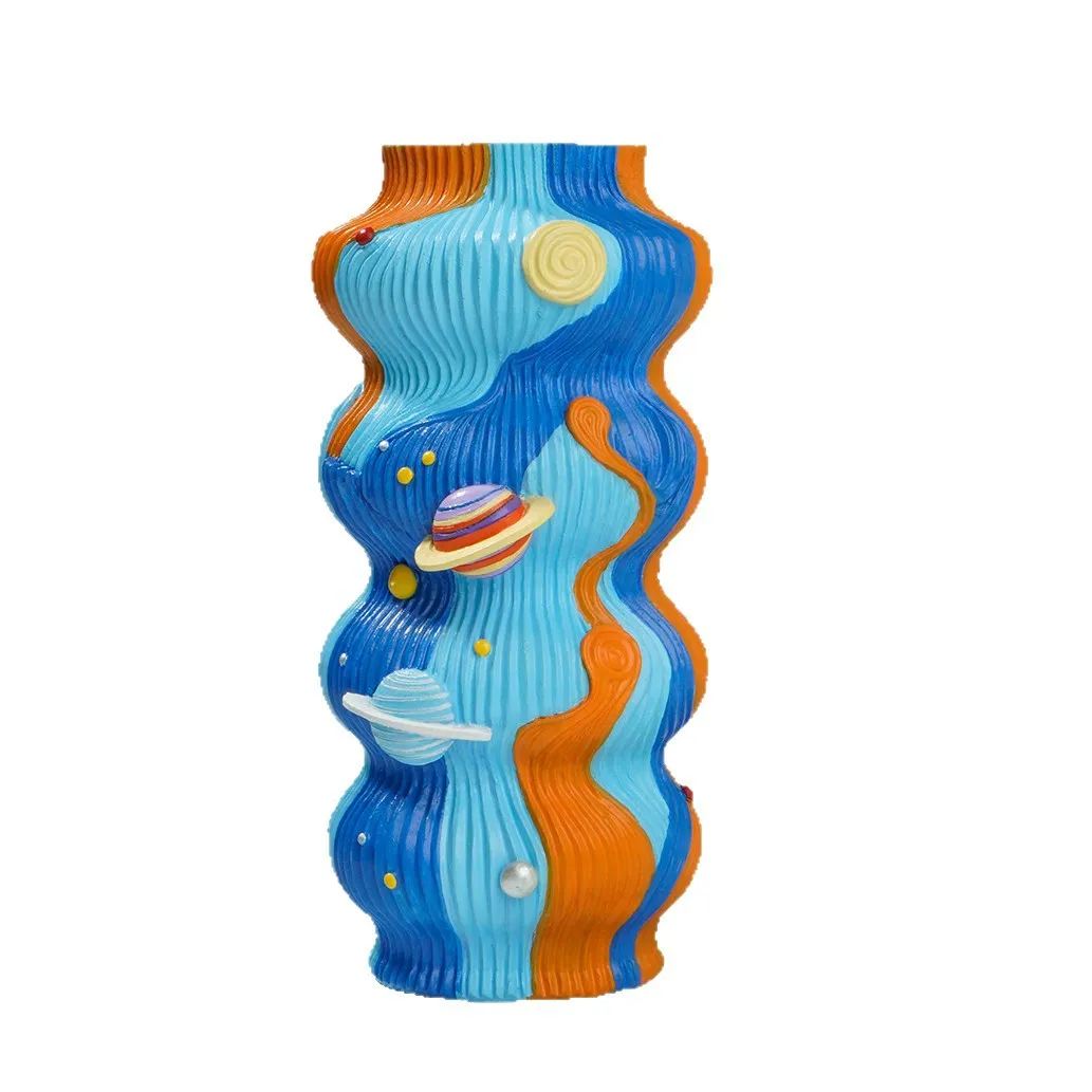DSA Art Inspiration Star Planet Vase Home Living Room Desktop Flower Arranger Resin Ornament Ornament
DSA Art Inspiration Star Planet Vase Home Living Room Desktop Flower Arranger Resin Ornament Ornament