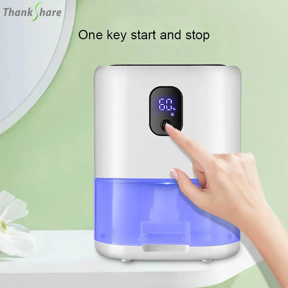 2026 New Upgrade Electric Home Dehumidifier Air Dryer Moisture Absorber With1000ml Water Tank Air Dehumidifier For Home Bedroom
2026 New Upgrade Electric Home Dehumidifier Air Dryer Moisture Absorber With1000ml Water Tank Air Dehumidifier For Home Bedroom