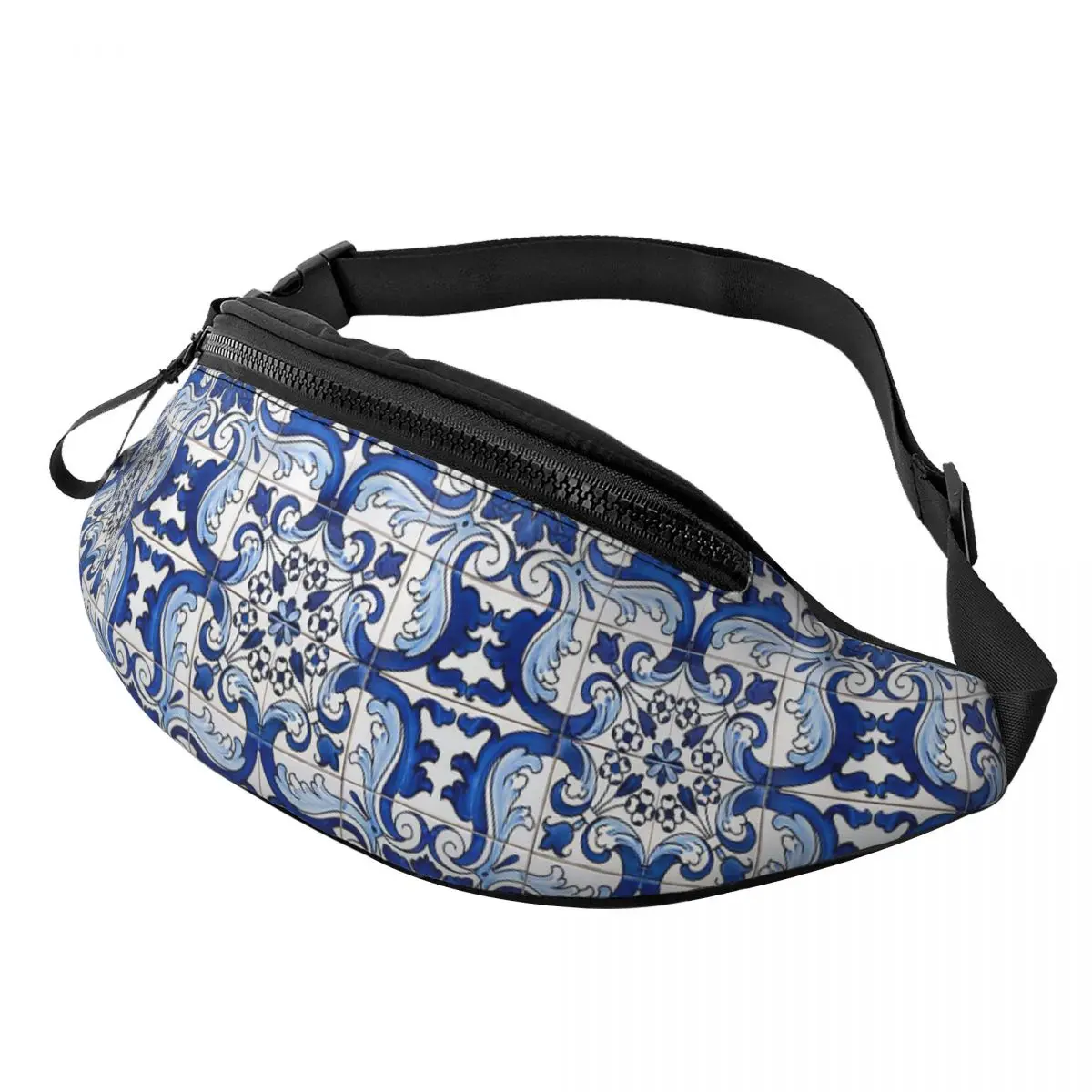 Antique Classic Lisbon Blue Azulejo Tile Floral Waist Bag for Women Men Crossbody Fanny Pack Running Phone Money Pouch
Antique Classic Lisbon Blue Azulejo Tile Floral Waist Bag for Women Men Crossbody Fanny Pack Running Phone Money Pouch