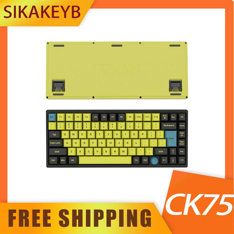 Механическая Проводная Магнитная клавиатура Sikakeyb Ck75, игровая клавиатура на 83 клавиши для настольных ПК, подарки для любителей игр
Механическая Проводная Магнитная клавиатура Sikakeyb Ck75, игровая клавиатура на 83 клавиши для настольных ПК, подарки для любителей игр